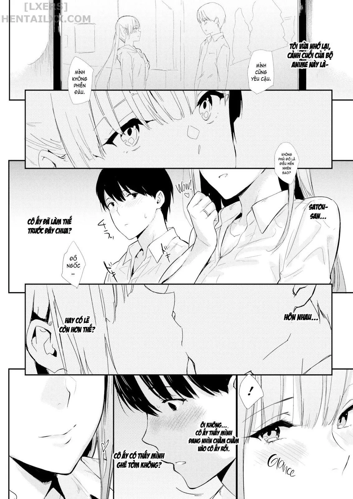 HentaiVN.net - Ảnh 10 - The Girl in the Seat in Front of Me - Chap 1