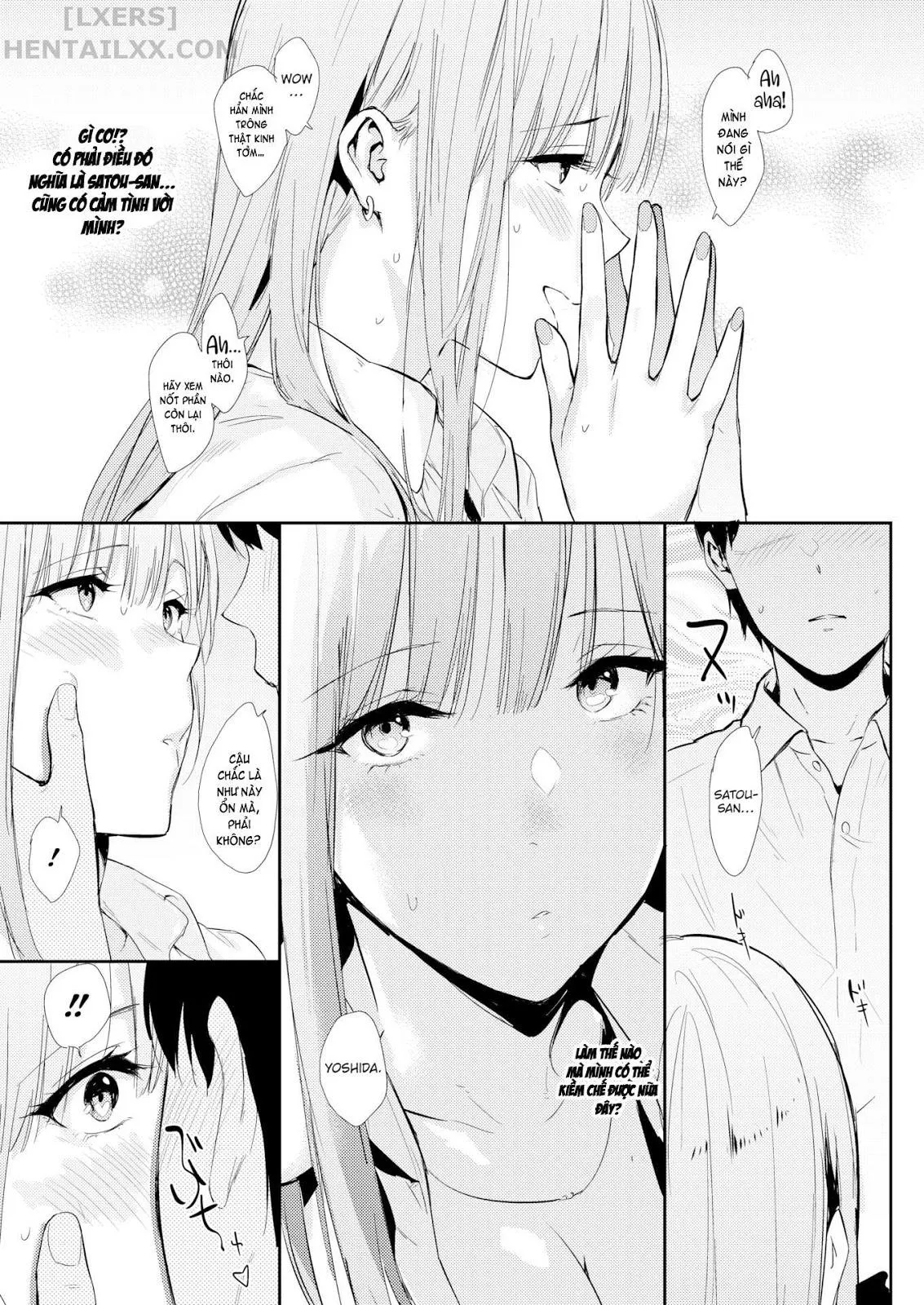 HentaiVN.net - Ảnh 13 - The Girl in the Seat in Front of Me - Chap 1