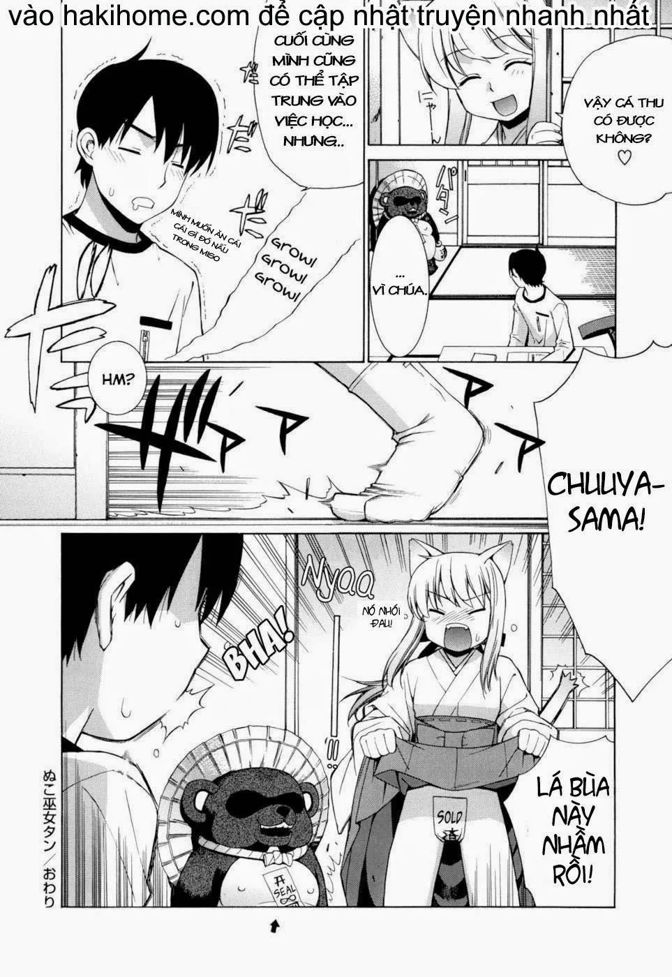 HentaiVN.net - Ảnh 28 - Nuko Miko-tan - Chap 1