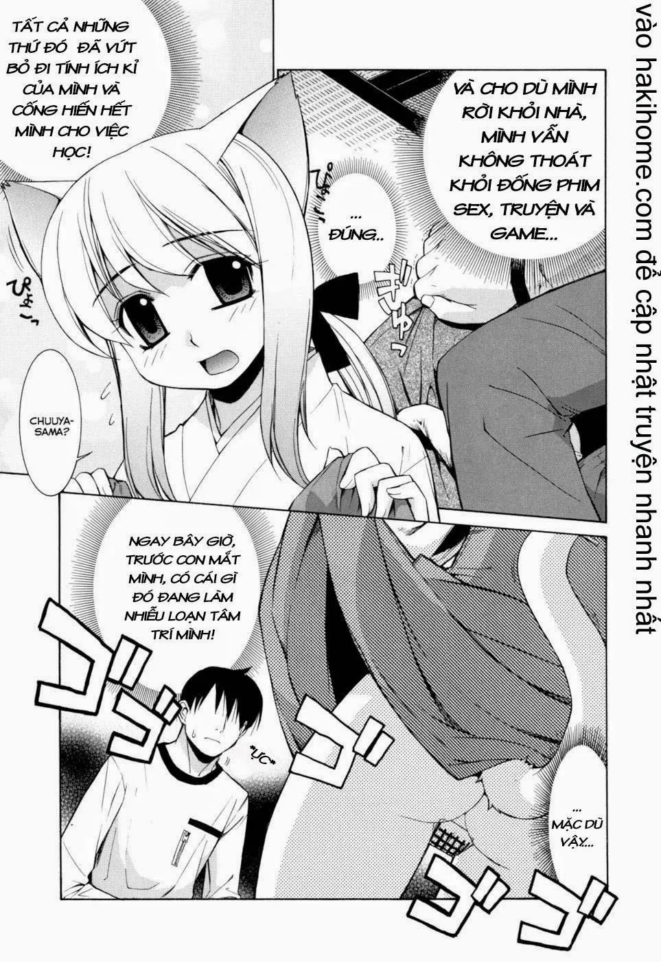 HentaiVN.net - Ảnh 5 - Nuko Miko-tan - Chap 1