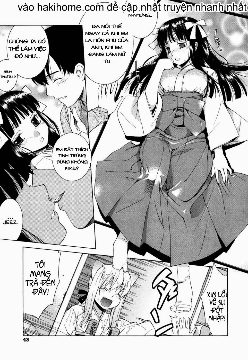 HentaiVN.net - Ảnh 7 - Nuko Miko-tan - Chap 2