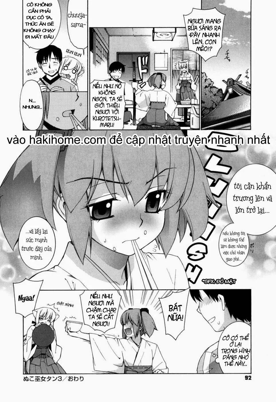 HentaiVN.net - Ảnh 28 - Nuko Miko-tan - Chap 3