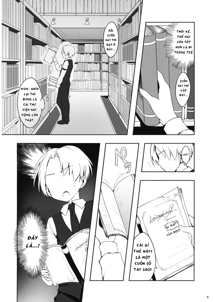 HentaiVN.net - Ảnh 6 - Cuốn sổ bí mật của Patchouli-san (Touhou Project) [Patchouli-san ni Yowami o Nigiraretai] - Chap 1
