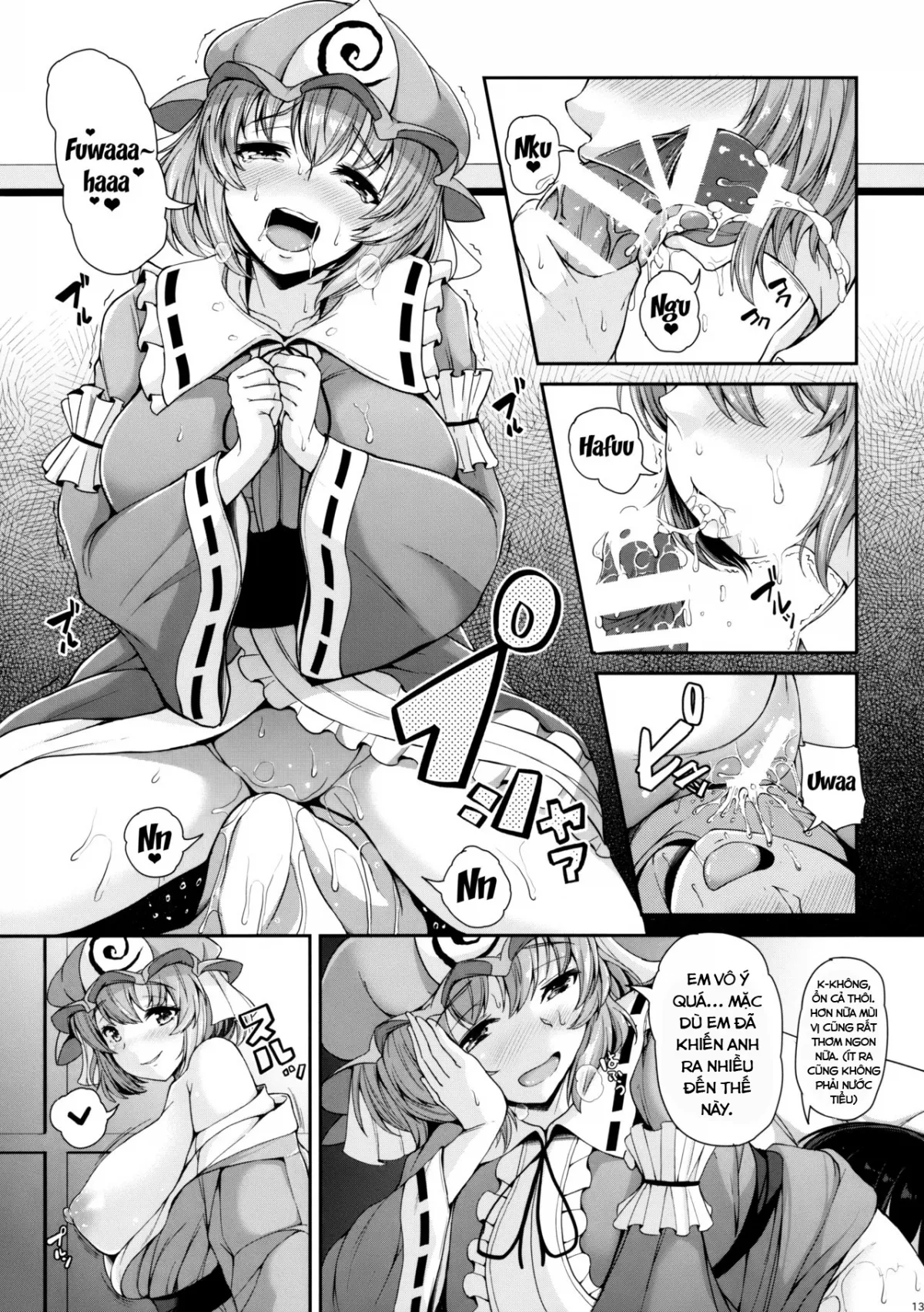 HentaiVN.net - Ảnh 12 - Yuyuko-san no Suki na Koto - Chap 1