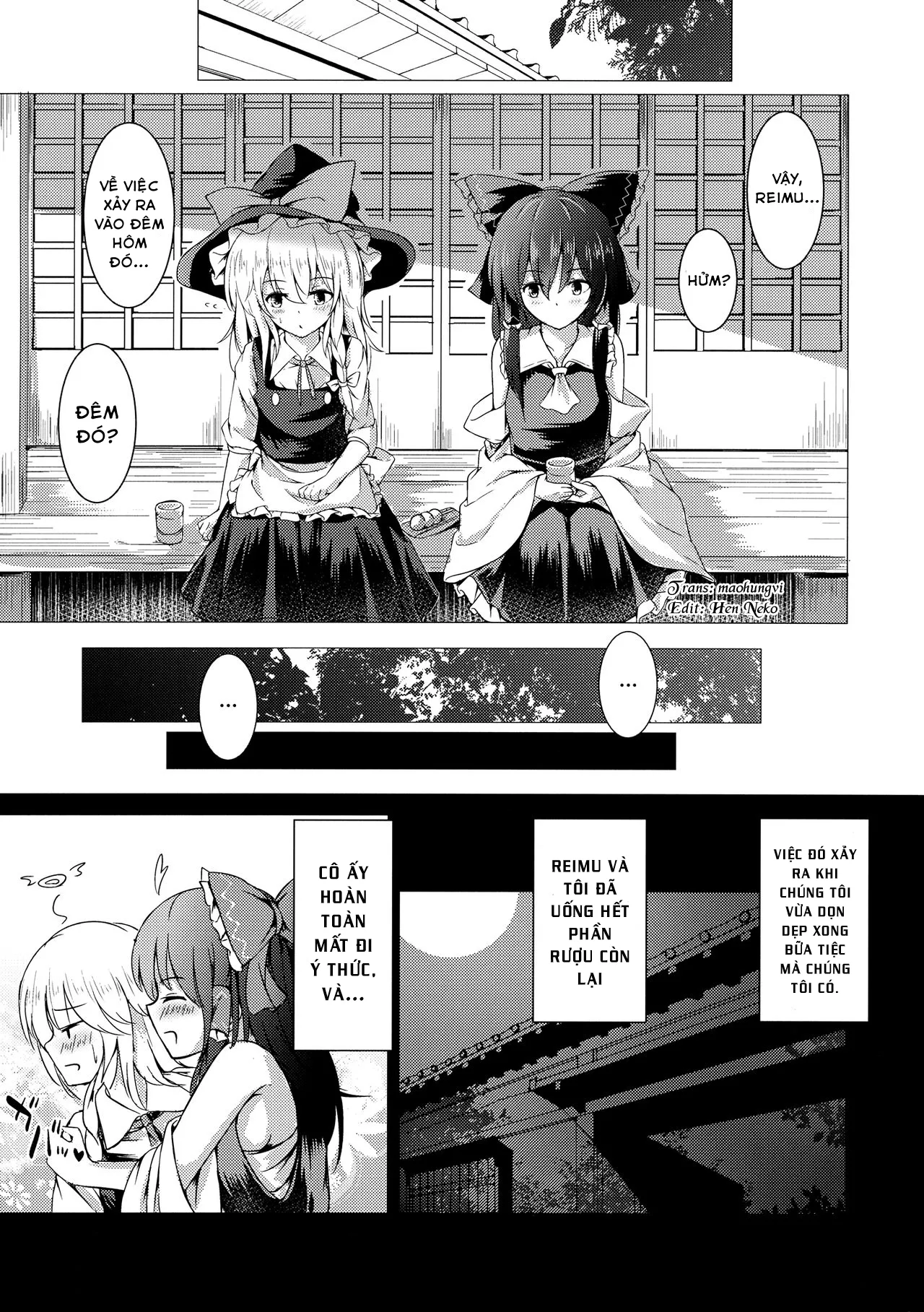 HentaiVN.net - Ảnh 4 - Ever Since (Touhou Project) - Chap 1