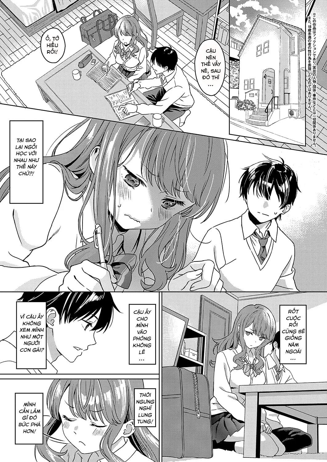 HentaiVN.net - Ảnh 4 - Khi Con Tim Lên Tiếng [Aware of the feeling] - Chap 1