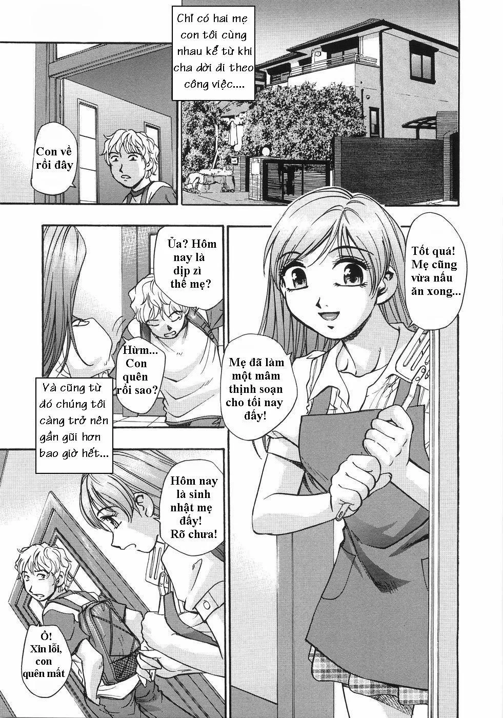 HentaiVN.net - Ảnh 1 - Celebrating With Mom - Chap 1