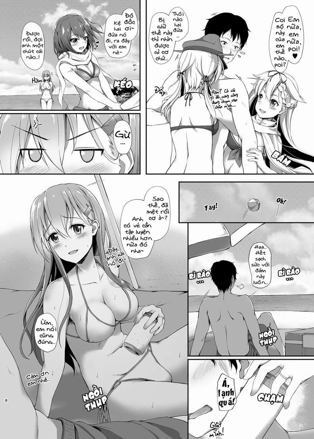 HentaiVN.net - Ảnh 7 - Suzuya to Natsu LOVE VACATION (Kancolle) - Chap 1