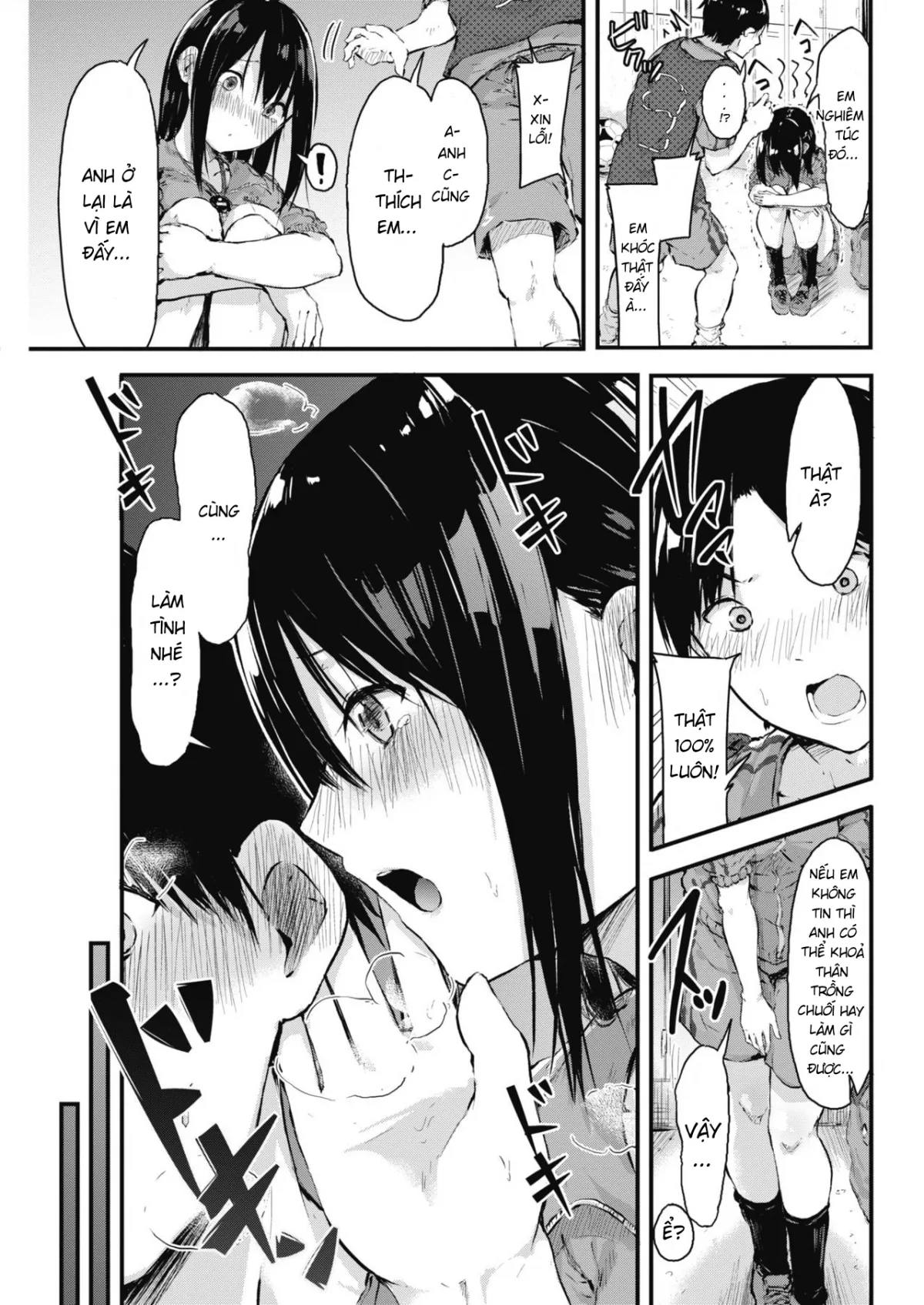 HentaiVN.net - Ảnh 7 - Hôm nay là ngày mà em thổ lộ với anh [Kyou Koso Nukou ne Kanjou Sen Zenpen; Today Ill tell him how I really feel] - Chap 1