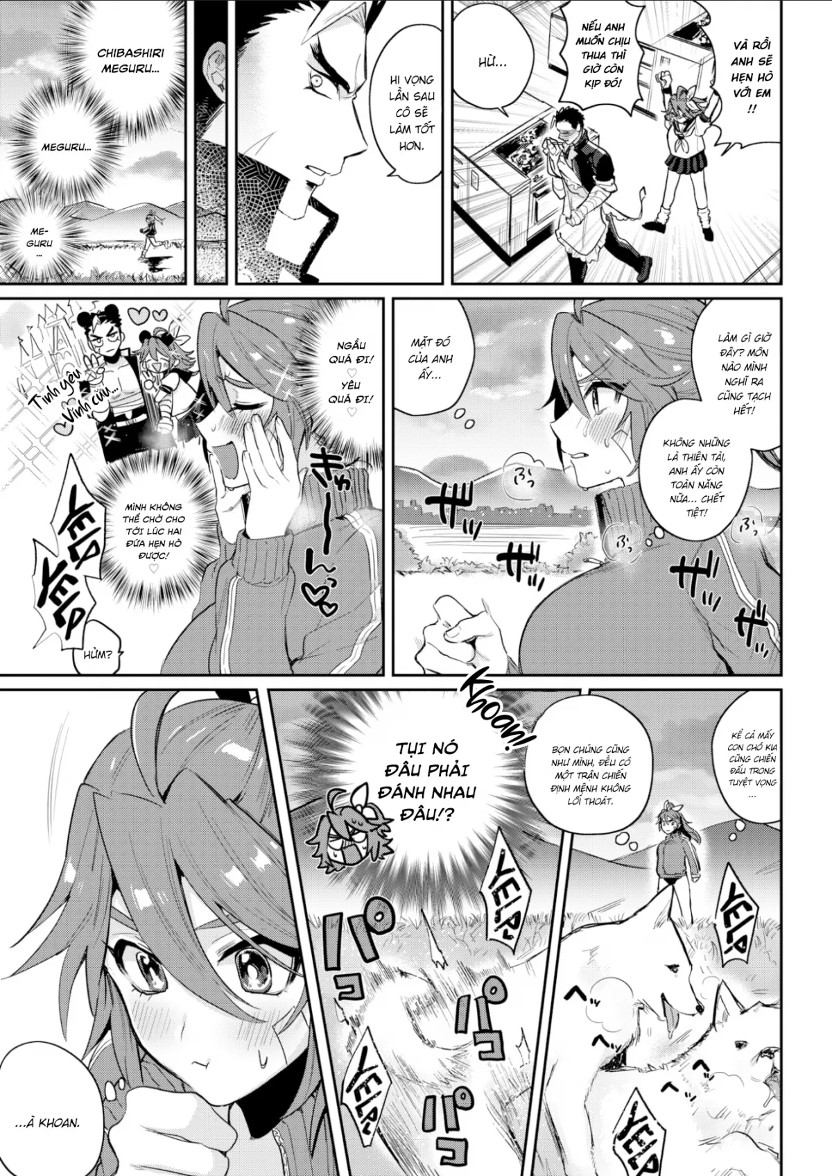 HentaiVN.net - Ảnh 3 - Cô Nàng Này Không Chịu Từ Bỏ! [Hot-Blooded Ladies Never Give Up!] - Chap 1