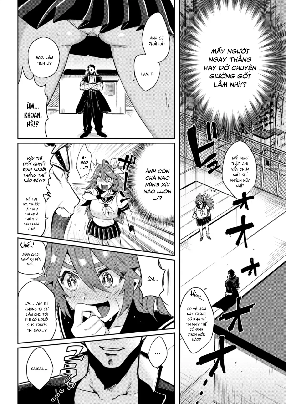 HentaiVN.net - Ảnh 4 - Cô Nàng Này Không Chịu Từ Bỏ! [Hot-Blooded Ladies Never Give Up!] - Chap 1