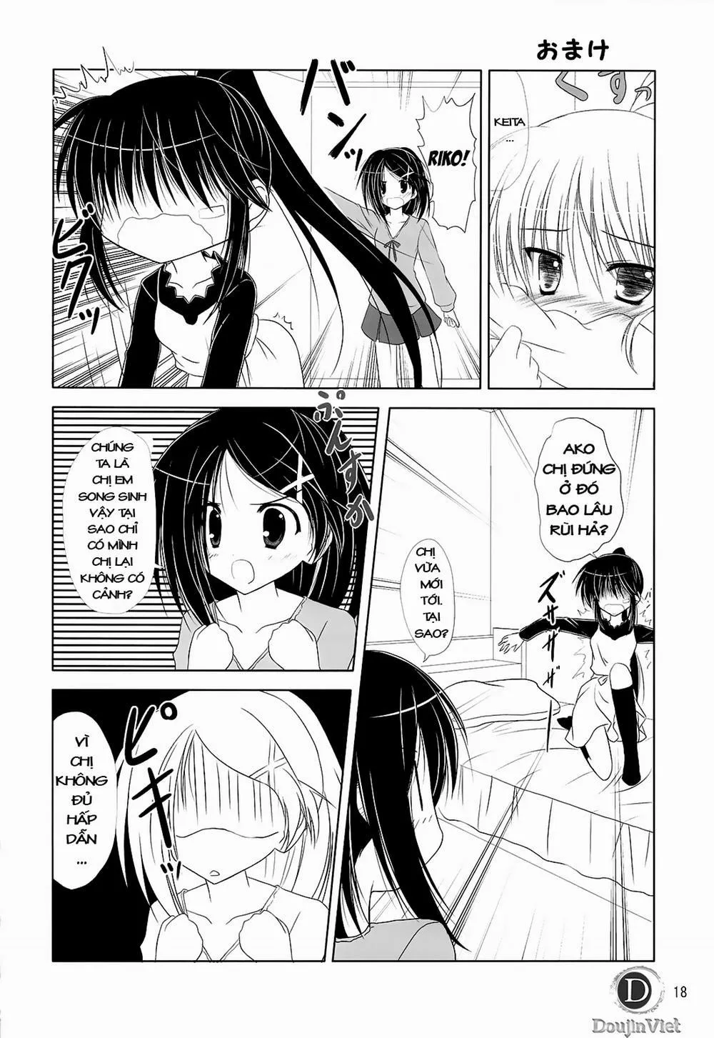 HentaiVN.net - Ảnh 7 - Riko-ane to Asobo (Kiss X Sis) - Chap 1