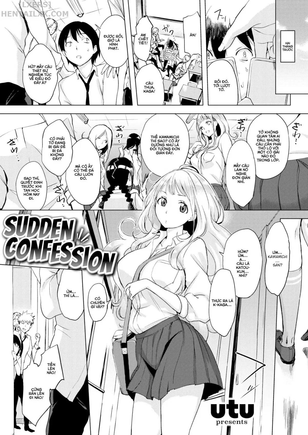 HentaiVN.net - Ảnh 6 - SUDDEN CONFESSION - Chap 1