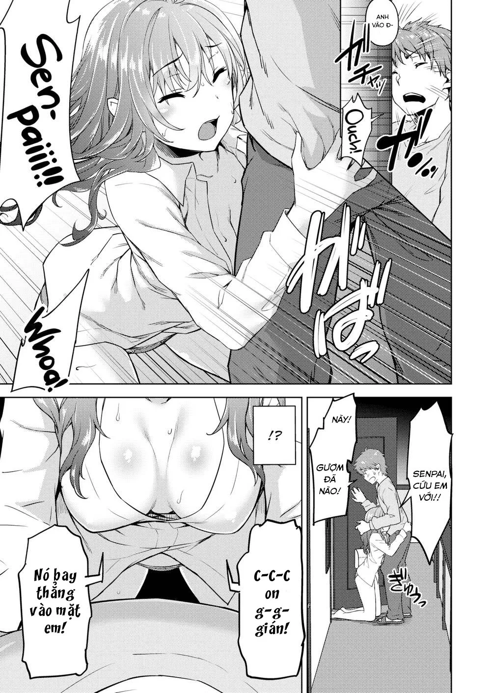 HentaiVN.net - Ảnh 4 - Chan chứa tình yêu thương [Overflowing Love Affair] - Chap 1