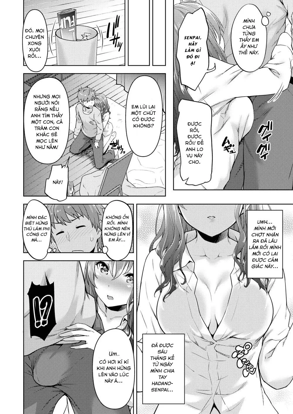 HentaiVN.net - Ảnh 5 - Chan chứa tình yêu thương [Overflowing Love Affair] - Chap 1