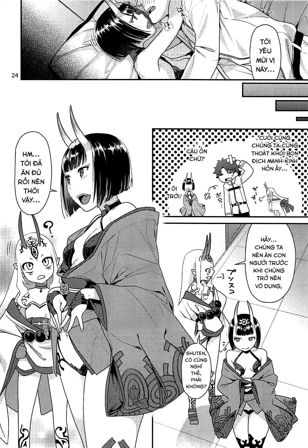 HentaiVN.net - Ảnh 23 - Chìm trong rượu cùng Shuten. [Shuten no Umi ni Oboretai; Nearly Drowning In Booze; 呑の海におぼれたい] - Chap 1