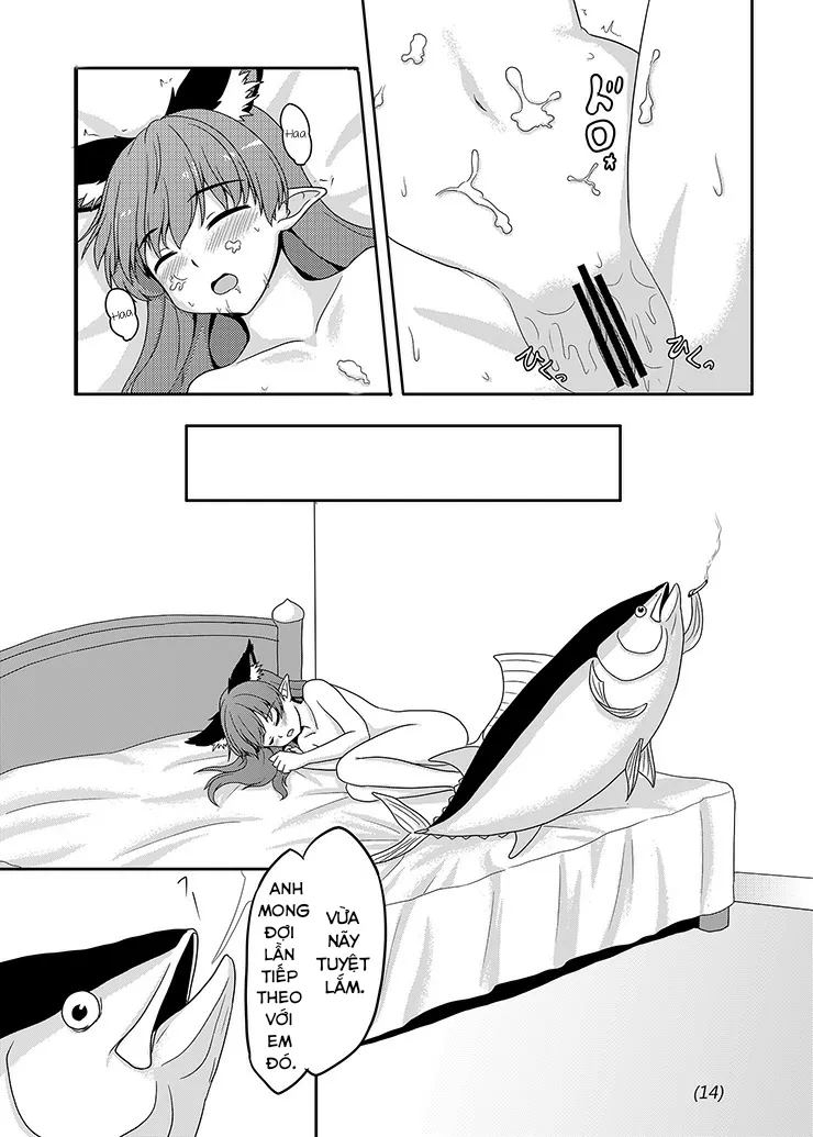 HentaiVN.net - Ảnh 12 - Mèo Ghét Cá [鮪 (東方Project) [英訳]; Maguro] - Chap 1