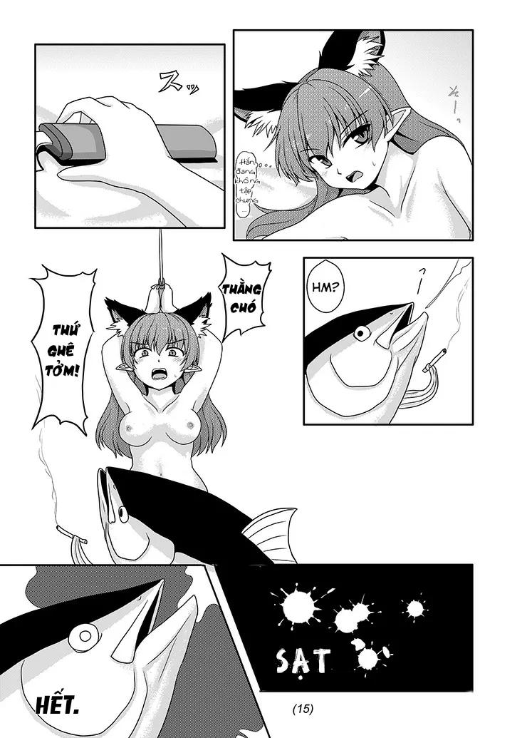 HentaiVN.net - Ảnh 13 - Mèo Ghét Cá [鮪 (東方Project) [英訳]; Maguro] - Chap 1