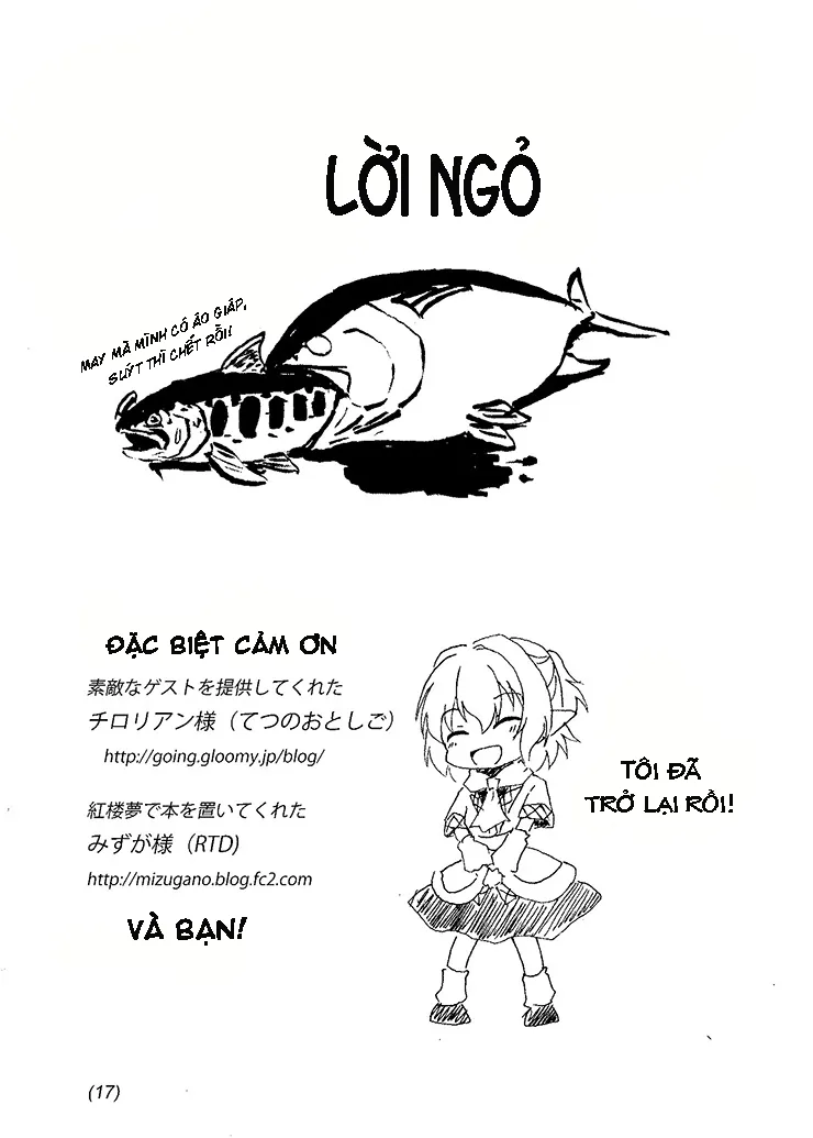 HentaiVN.net - Ảnh 14 - Mèo Ghét Cá [鮪 (東方Project) [英訳]; Maguro] - Chap 1