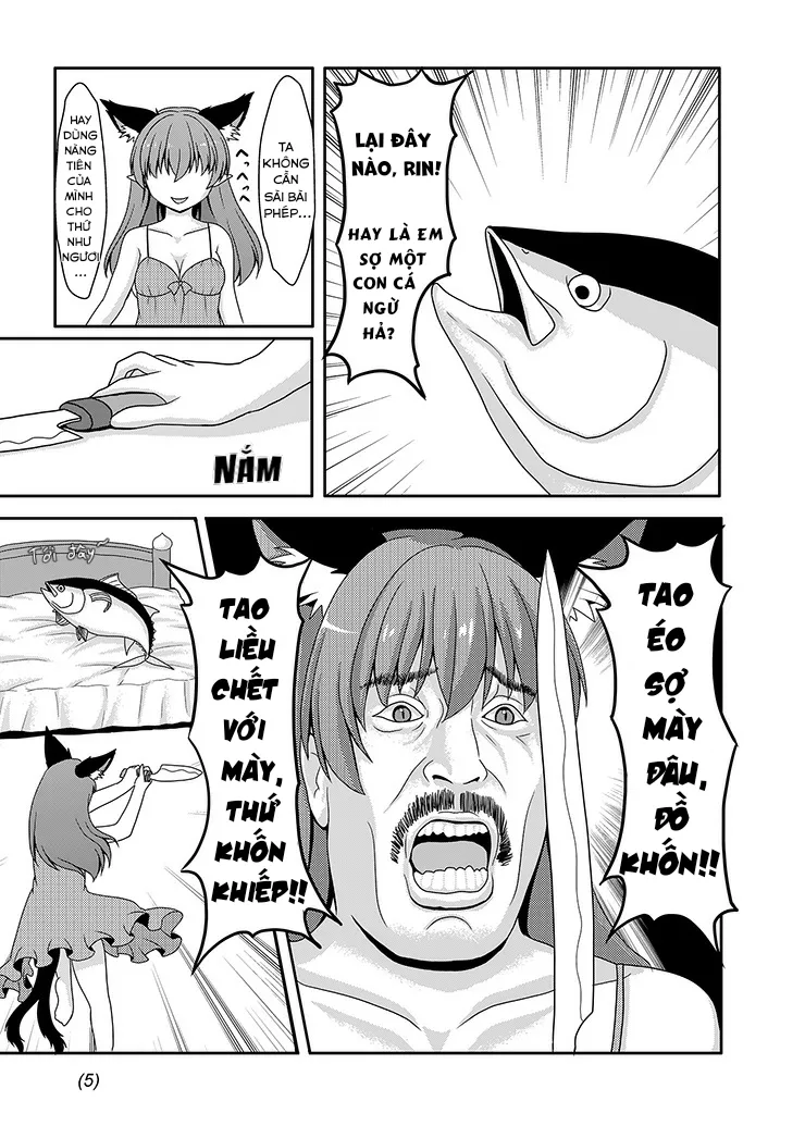 HentaiVN.net - Ảnh 4 - Mèo Ghét Cá [鮪 (東方Project) [英訳]; Maguro] - Chap 1