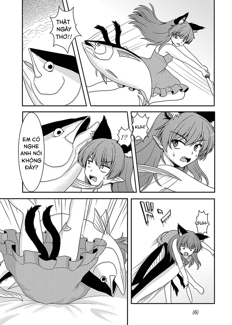 HentaiVN.net - Ảnh 5 - Mèo Ghét Cá [鮪 (東方Project) [英訳]; Maguro] - Chap 1