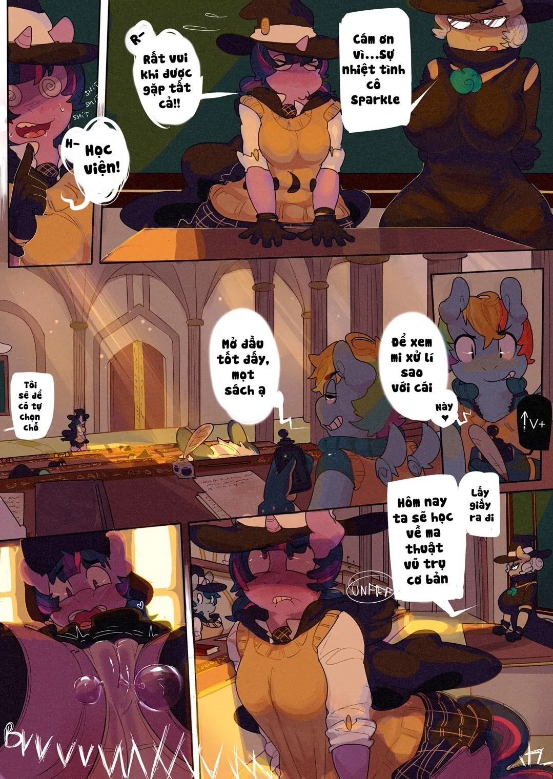 HentaiVN.net - Ảnh 12 - Học viện kì lân. [Pony Academy] - Chap 1