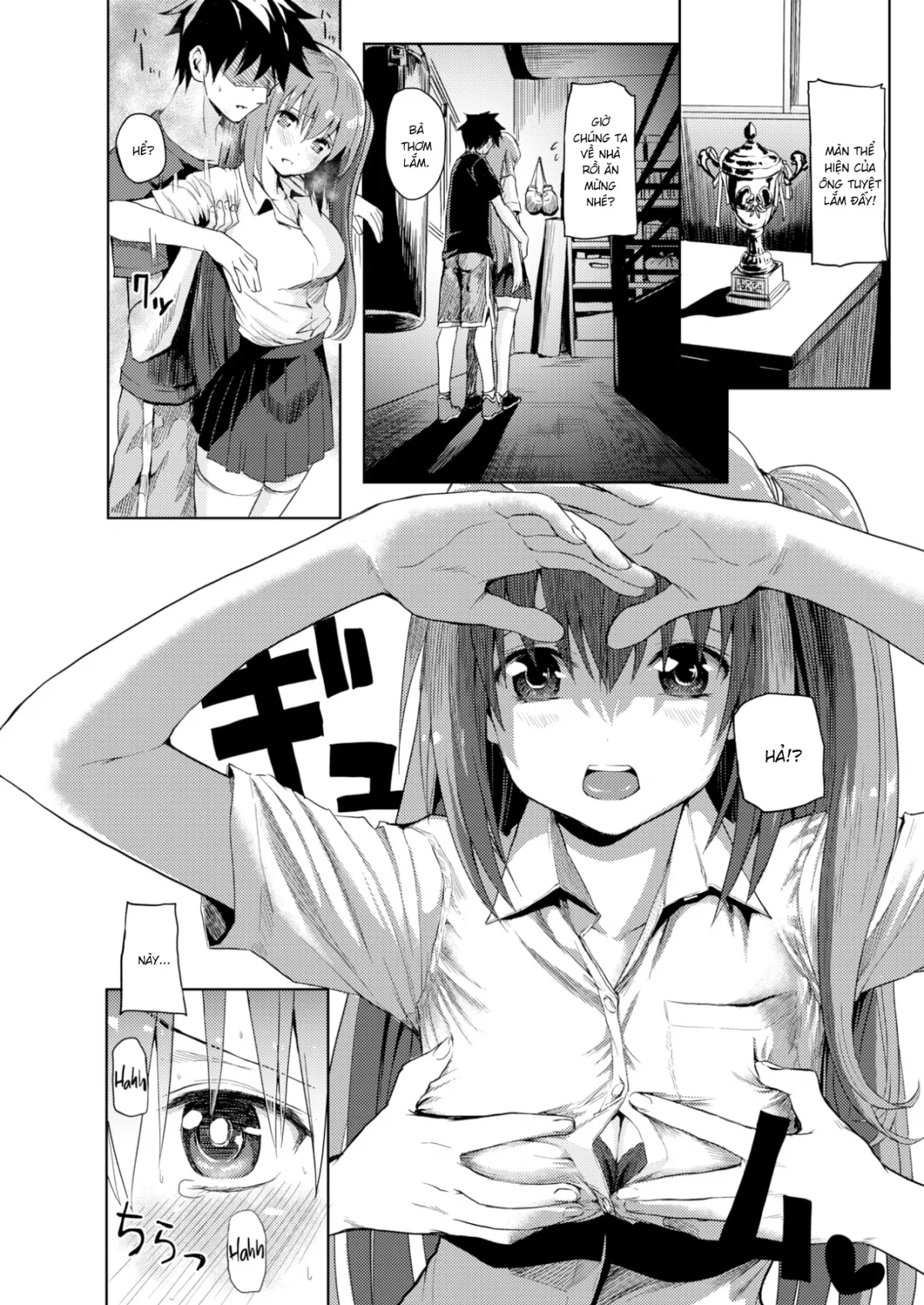 HentaiVN.net - Ảnh 6 - Đấu Tranh Vì Tình Yêu [In Fight Love] - Chap 1
