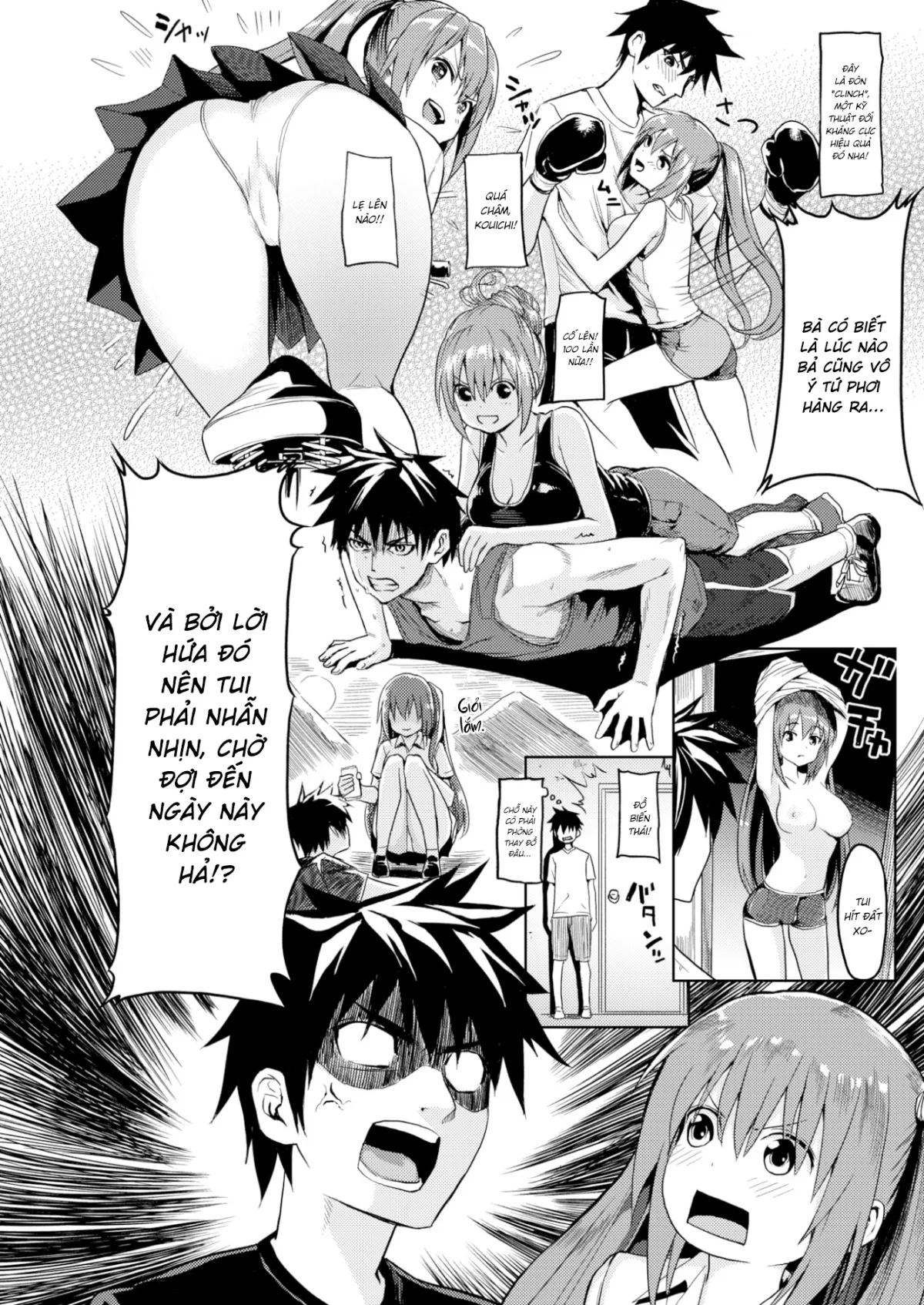 HentaiVN.net - Ảnh 8 - Đấu Tranh Vì Tình Yêu [In Fight Love] - Chap 1