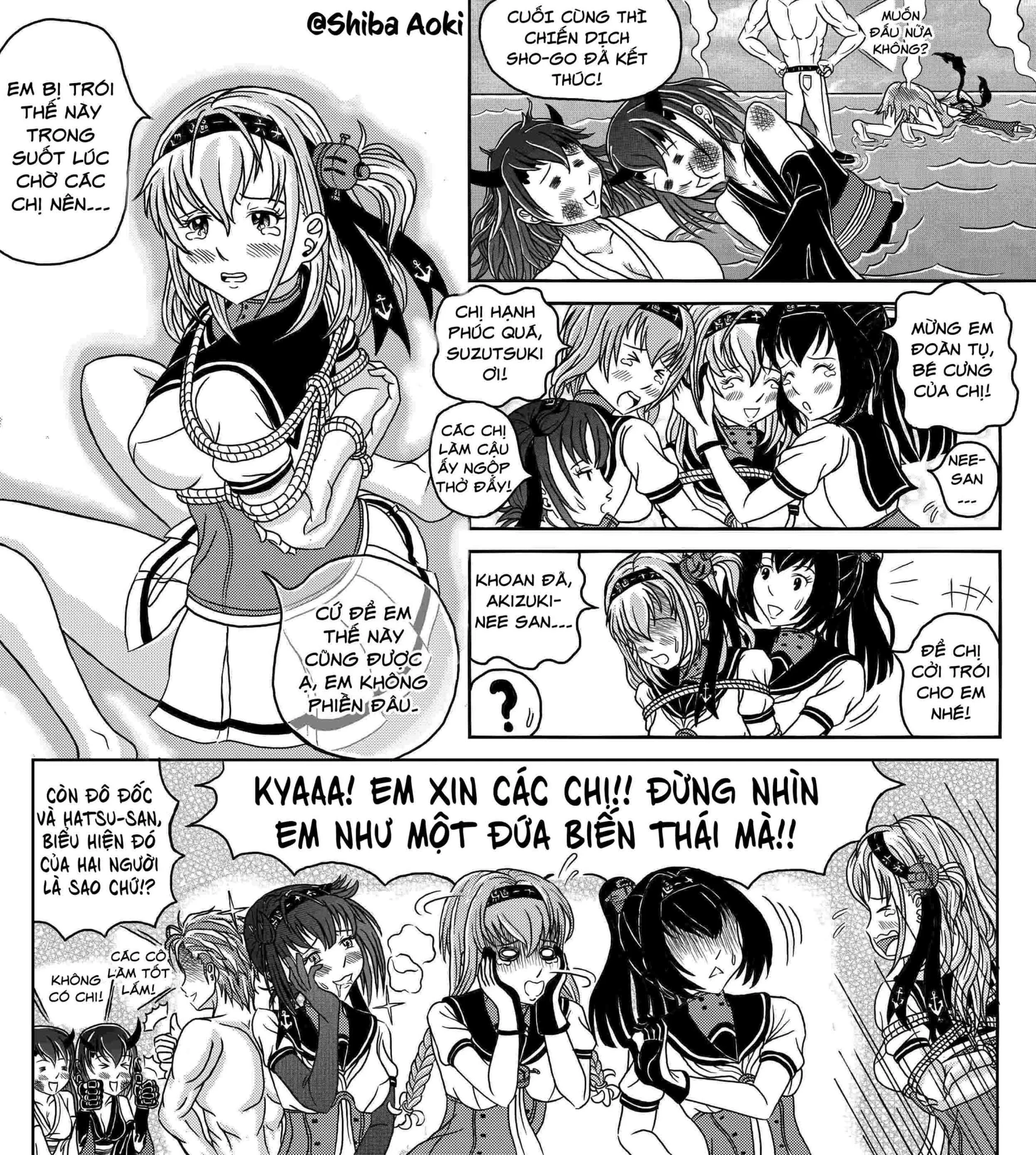 HentaiVN.net - Ảnh 3 - Kancolle Bondage Collection - Chap 1