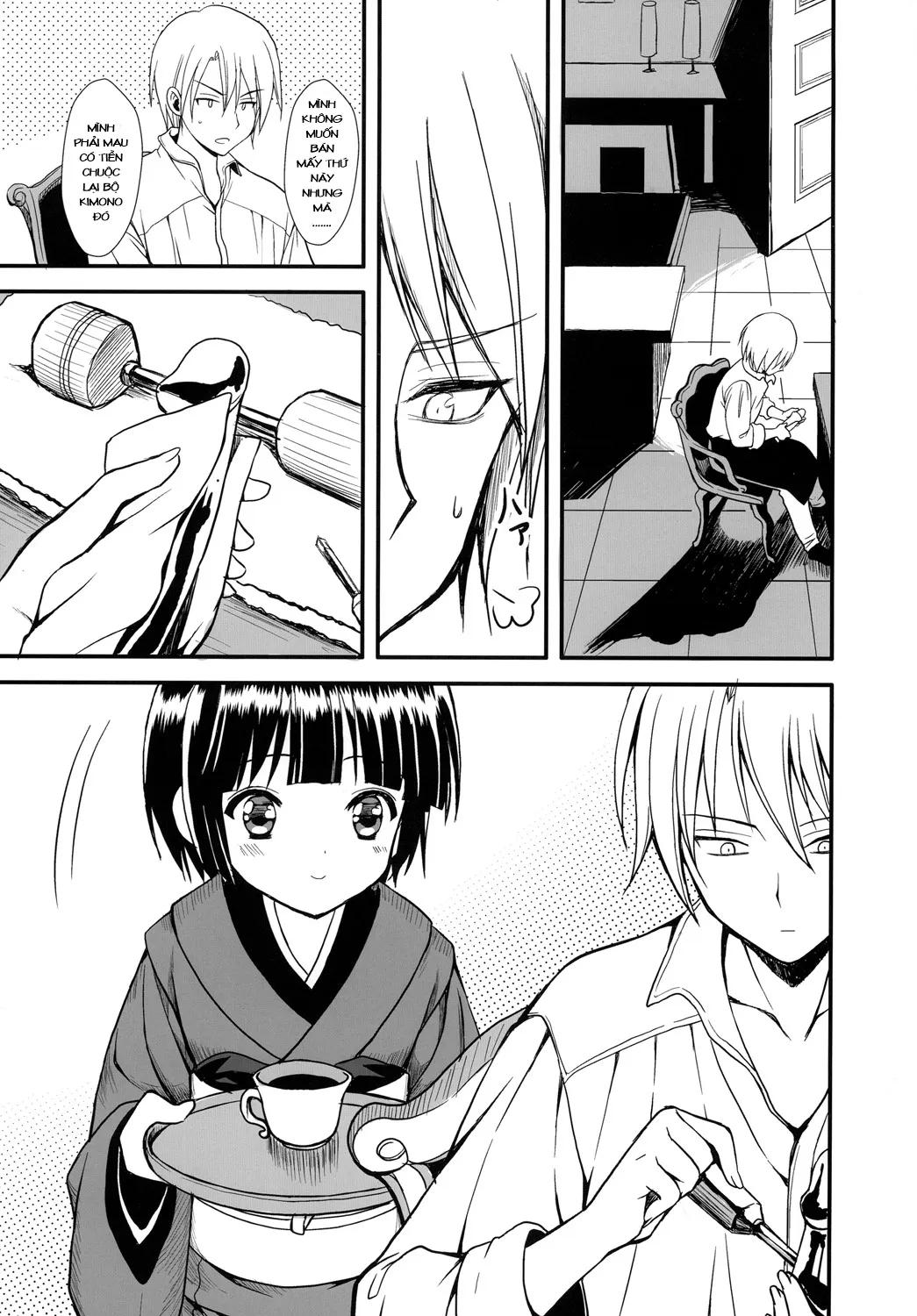 HentaiVN.net - Ảnh 2 - Oyaku Ni Tachitain Desu (Ikoku Meiro No Croisee) - Chap 1
