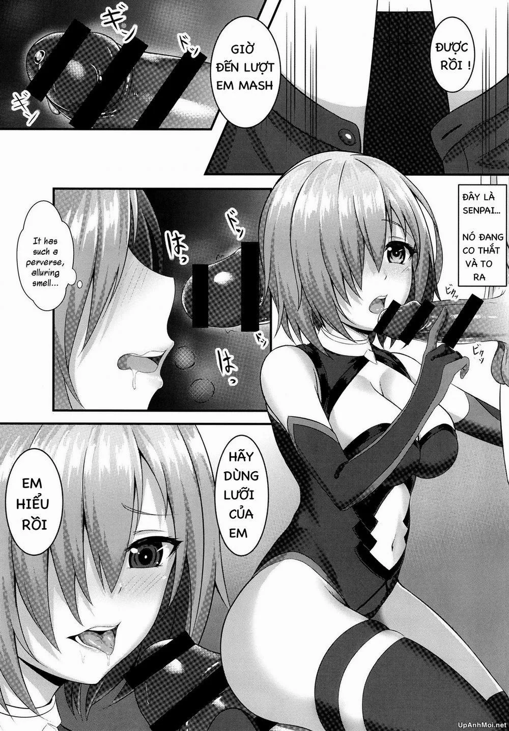HentaiVN.net - Ảnh 12 - Only Mash Can Handle Senpai's Kinks!! (Fate/Grand Order) - Chap 1