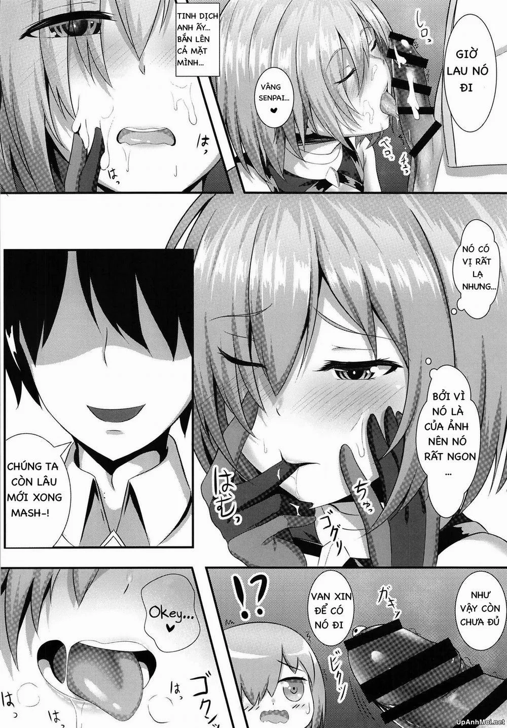 HentaiVN.net - Ảnh 15 - Only Mash Can Handle Senpai's Kinks!! (Fate/Grand Order) - Chap 1