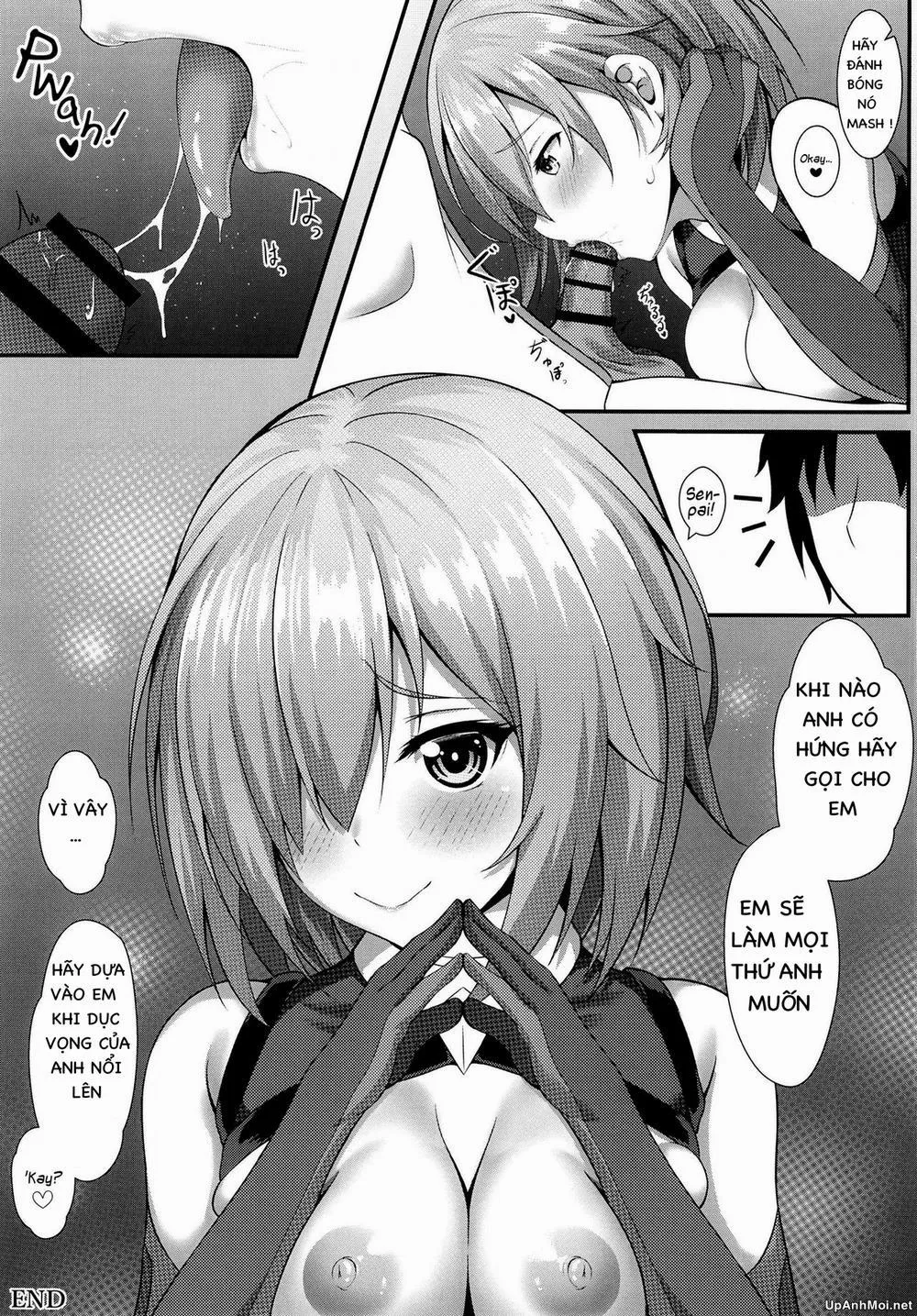 HentaiVN.net - Ảnh 22 - Only Mash Can Handle Senpai's Kinks!! (Fate/Grand Order) - Chap 1