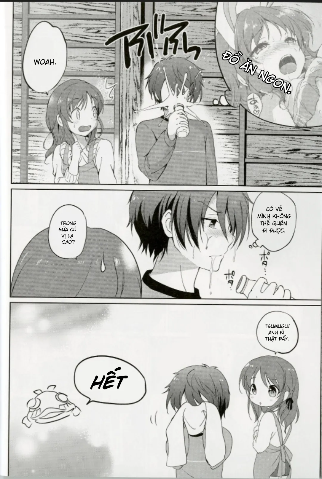 HentaiVN.net - Ảnh 19 - Horoyoi Rabbit (Nagi no Asukara) - Remake [ほろよいラビット (凪のあすから)] - Chap 1