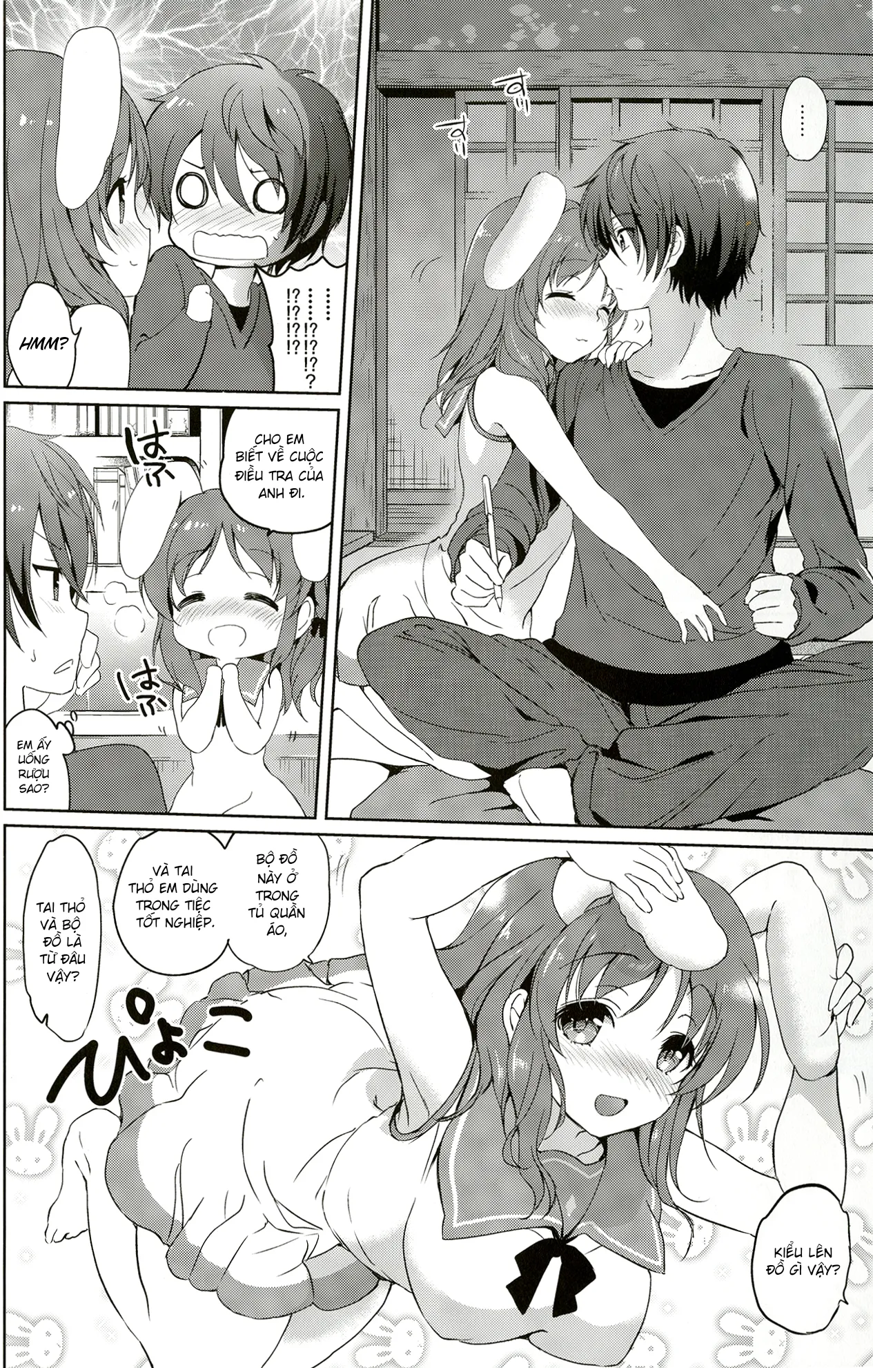HentaiVN.net - Ảnh 5 - Horoyoi Rabbit (Nagi no Asukara) - Remake [ほろよいラビット (凪のあすから)] - Chap 1