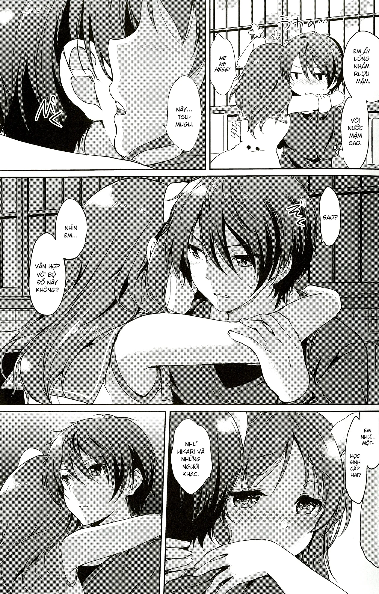 HentaiVN.net - Ảnh 6 - Horoyoi Rabbit (Nagi no Asukara) - Remake [ほろよいラビット (凪のあすから)] - Chap 1