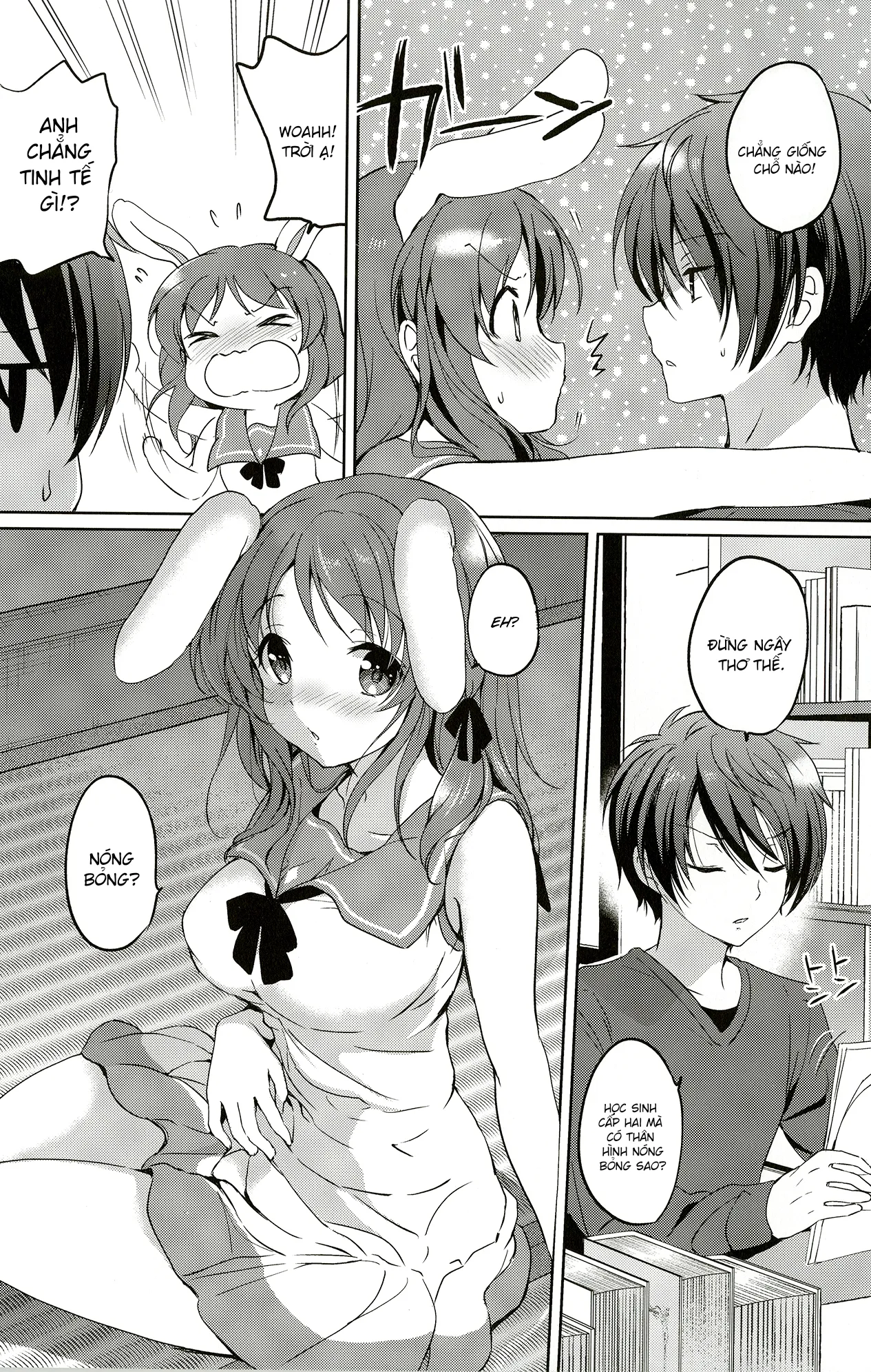 HentaiVN.net - Ảnh 7 - Horoyoi Rabbit (Nagi no Asukara) - Remake [ほろよいラビット (凪のあすから)] - Chap 1
