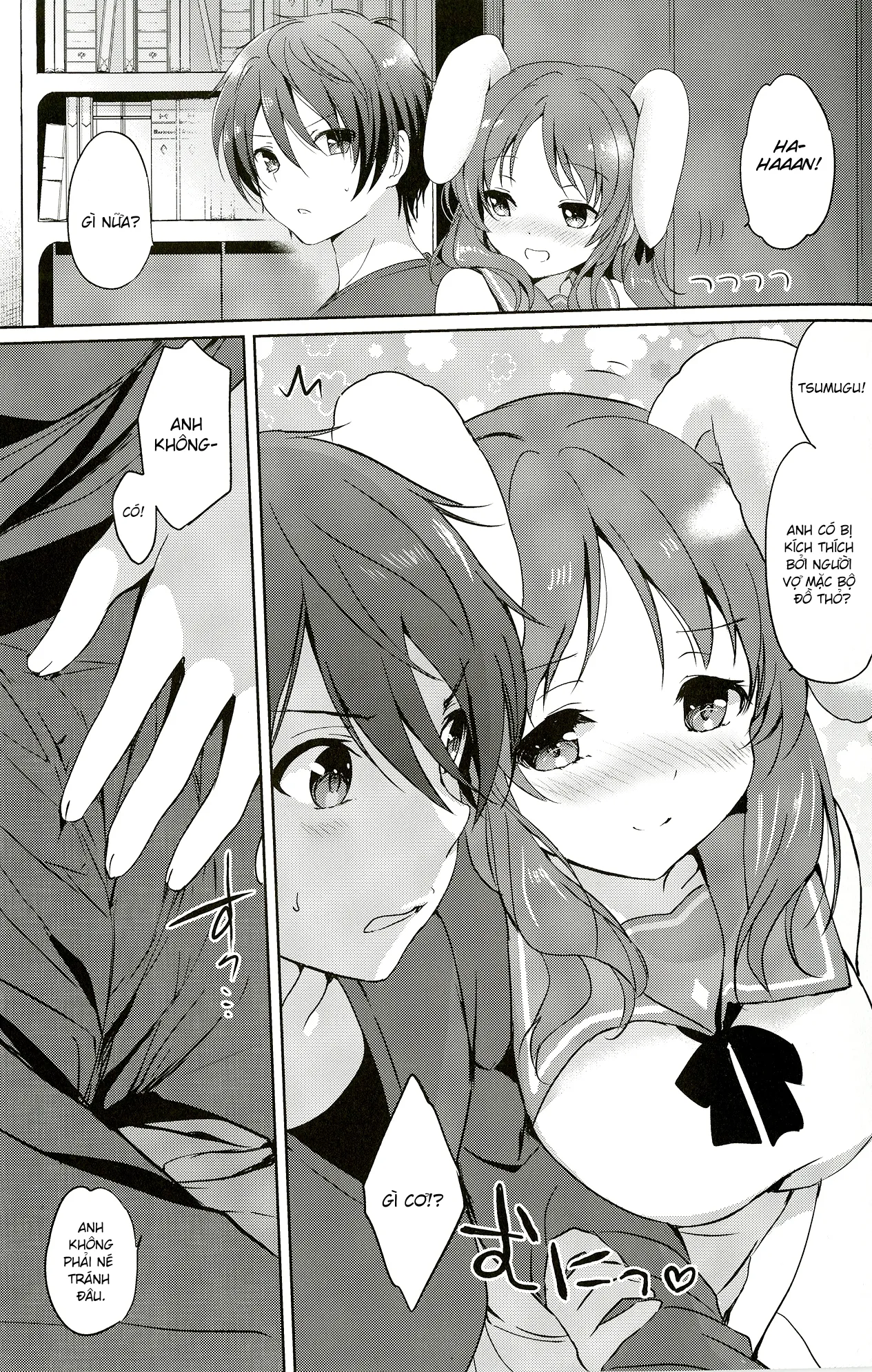 HentaiVN.net - Ảnh 8 - Horoyoi Rabbit (Nagi no Asukara) - Remake [ほろよいラビット (凪のあすから)] - Chap 1