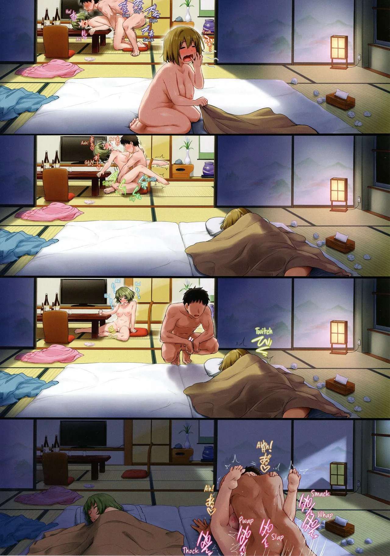 HentaiVN.net - Ảnh 21 - Kanako Kaede no Onsen Burari H - Buổi Làm Tình Bất Ngờ của Kanako và Kaede tại Suối Nước Nóng. (The Idolmaster) [Kanako・Kaede No Onsen Burari H☆] - Chap 1