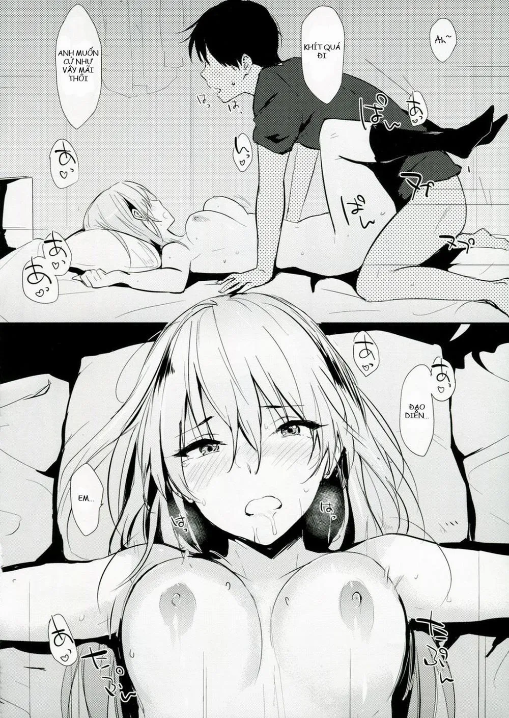 HentaiVN.net - Ảnh 10 - Mika-Ppoi No! (The Idolmaster) - Chap 1
