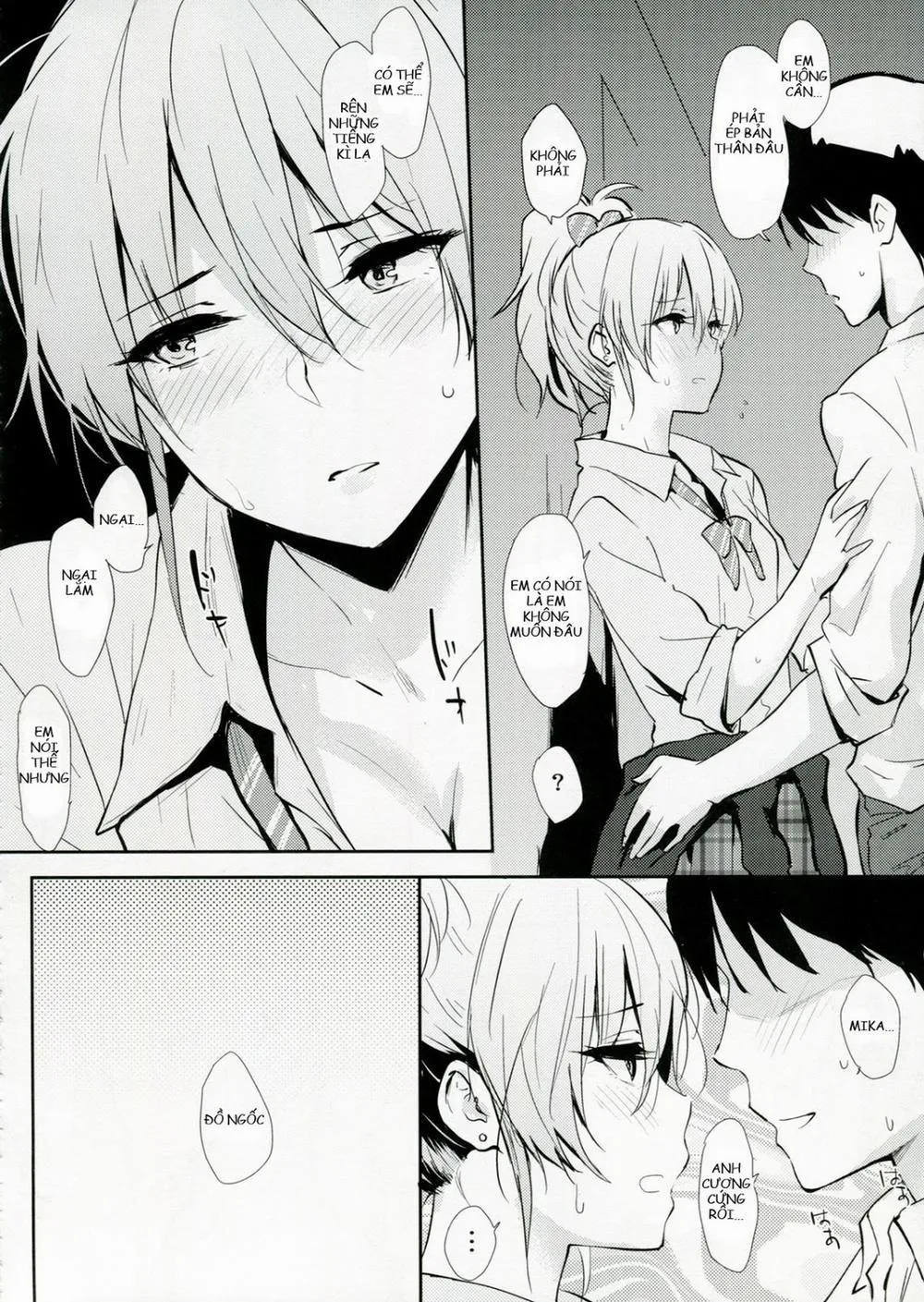 HentaiVN.net - Ảnh 4 - Mika-Ppoi No! (The Idolmaster) - Chap 1
