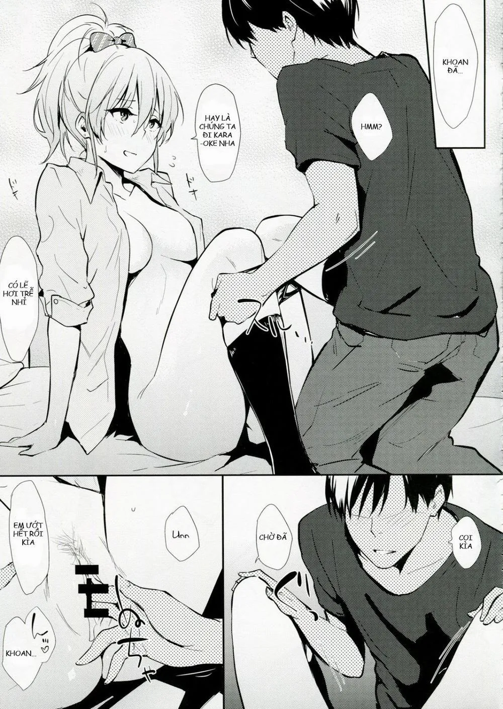HentaiVN.net - Ảnh 5 - Mika-Ppoi No! (The Idolmaster) - Chap 1