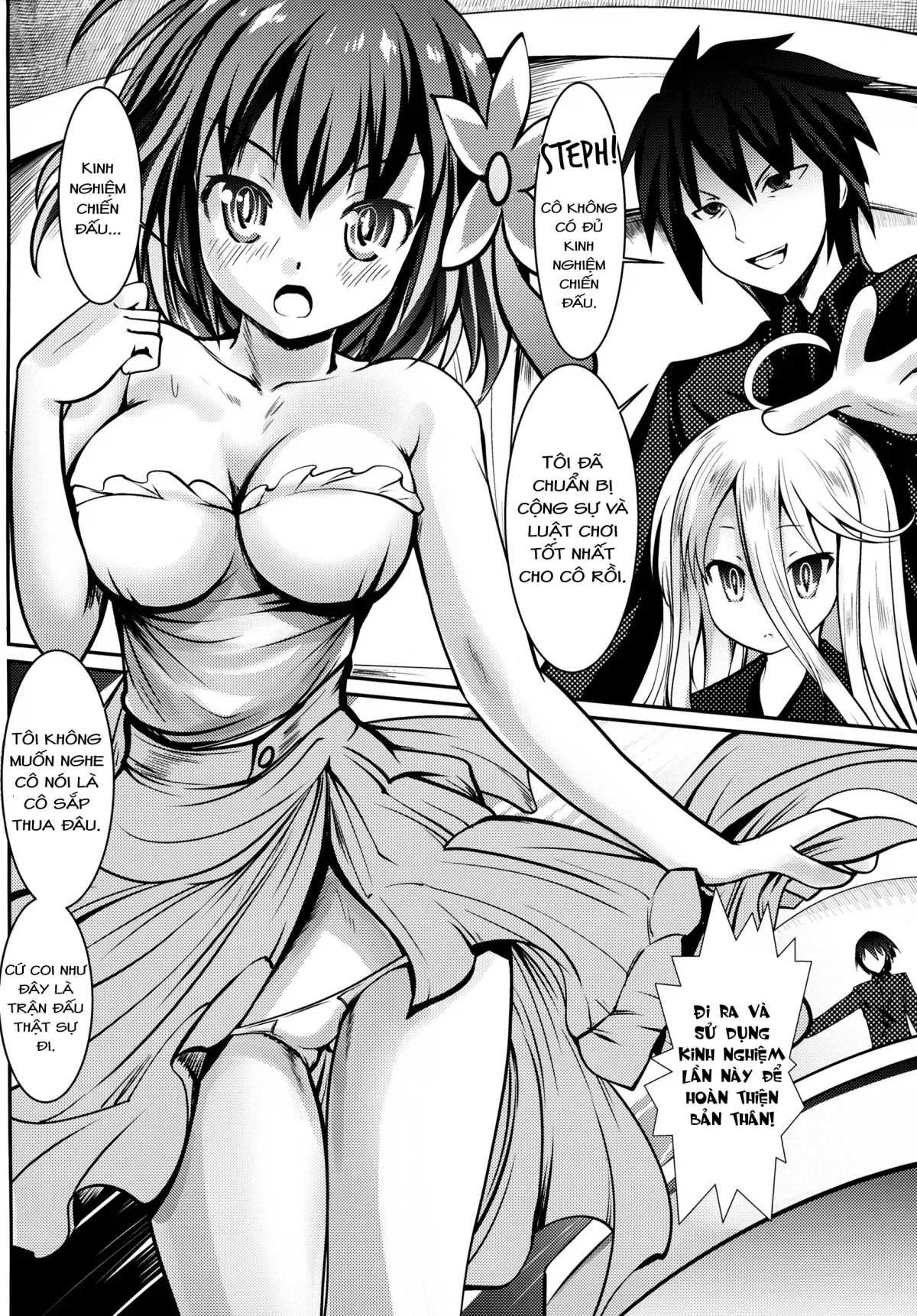 HentaiVN.net - Ảnh 4 - Steph Ijiri (No Game No Life) - Chap 1