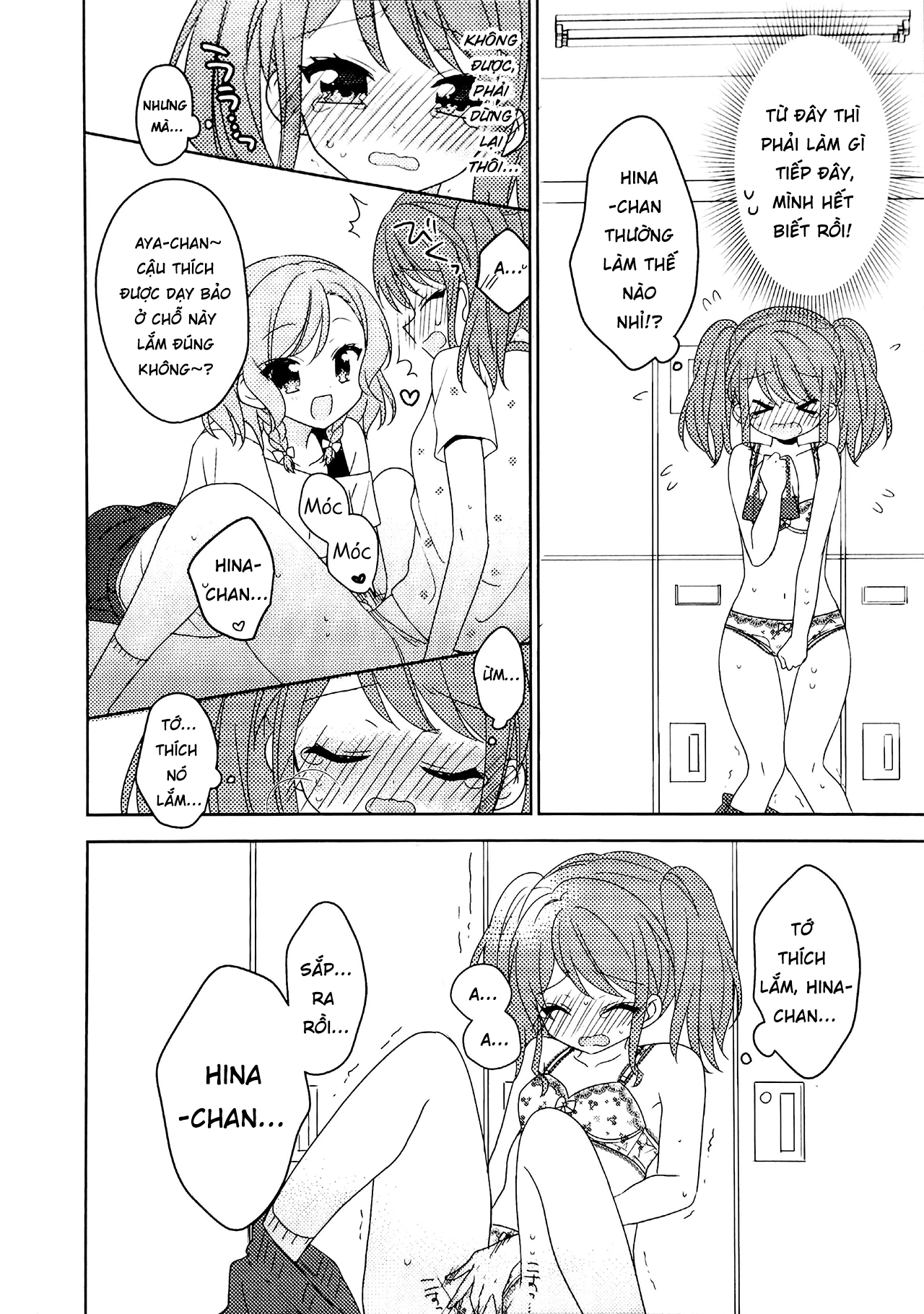 HentaiVN.net - Ảnh 9 - Pinky Locker Room - Chap 1