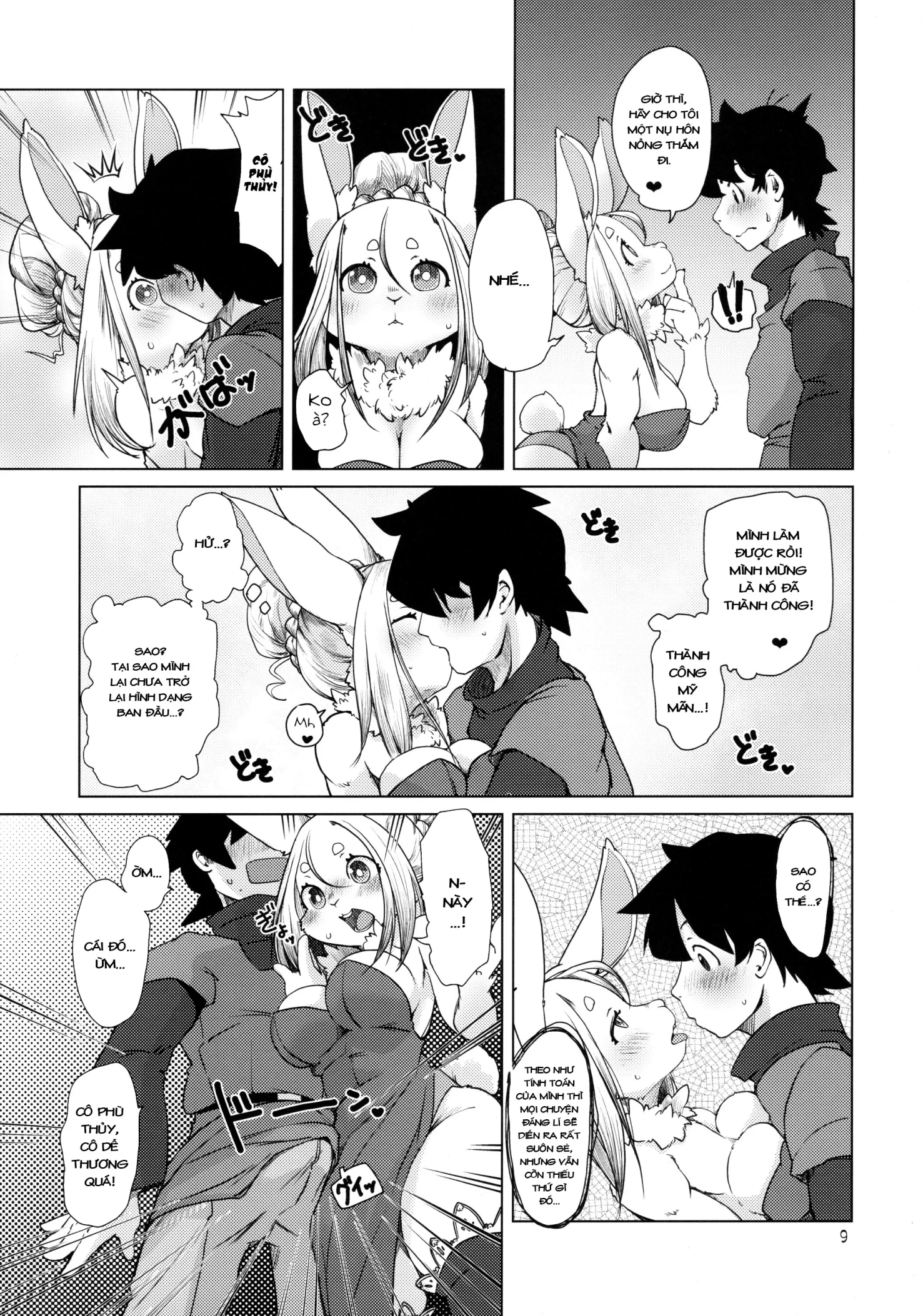HentaiVN.net - Ảnh 10 - Ano Mori De Matteru - Chap 1