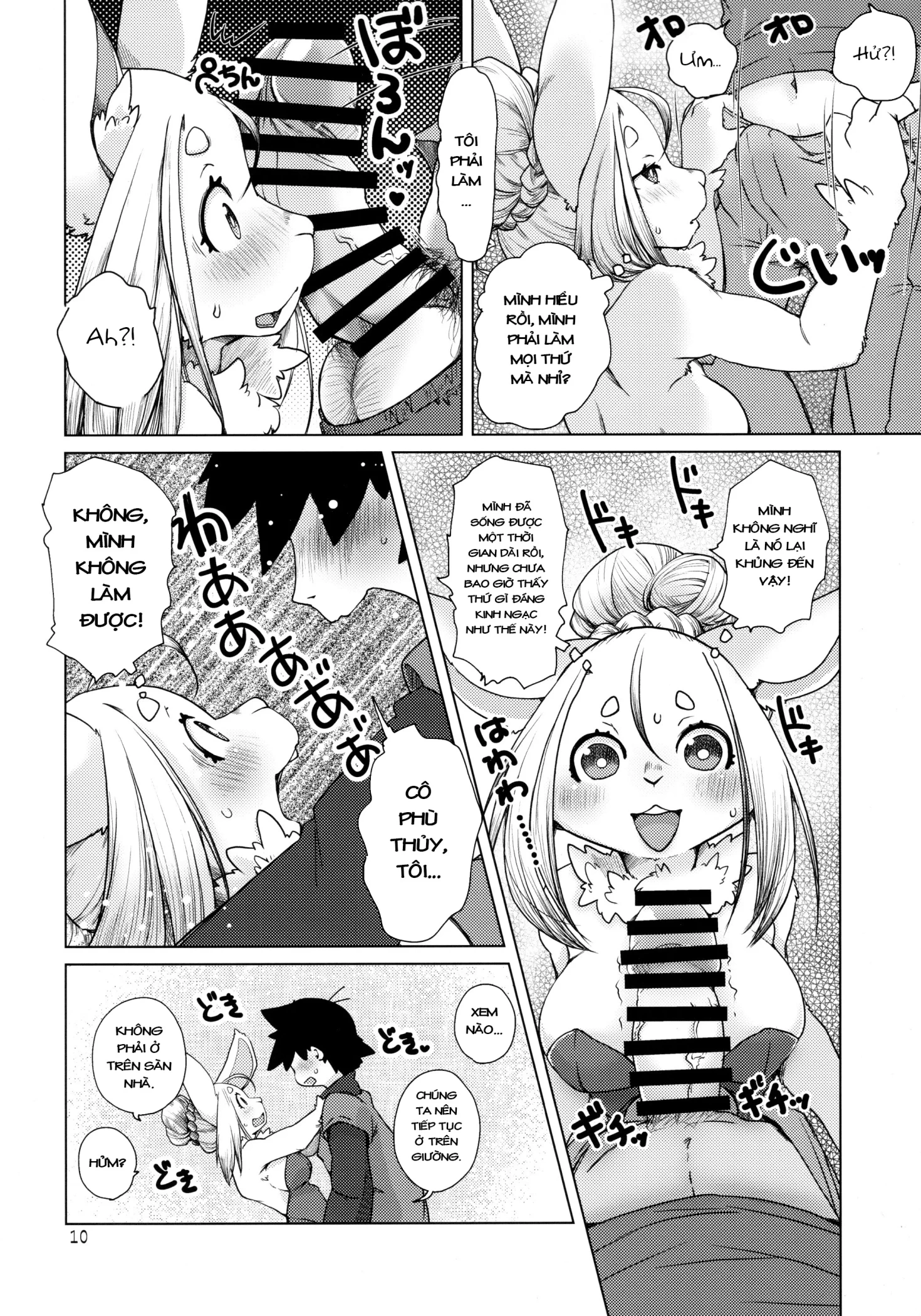 HentaiVN.net - Ảnh 11 - Ano Mori De Matteru - Chap 1