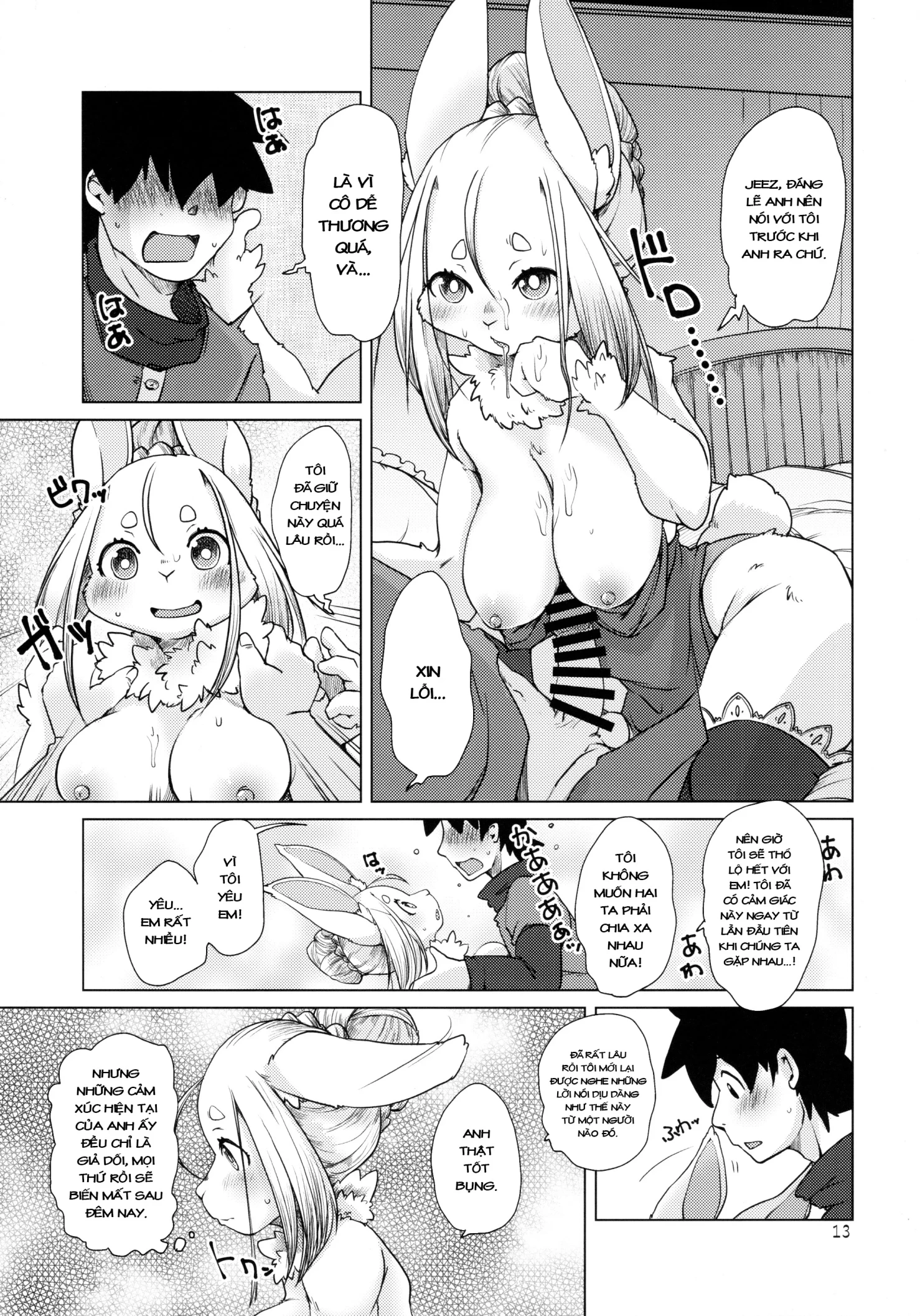 HentaiVN.net - Ảnh 14 - Ano Mori De Matteru - Chap 1