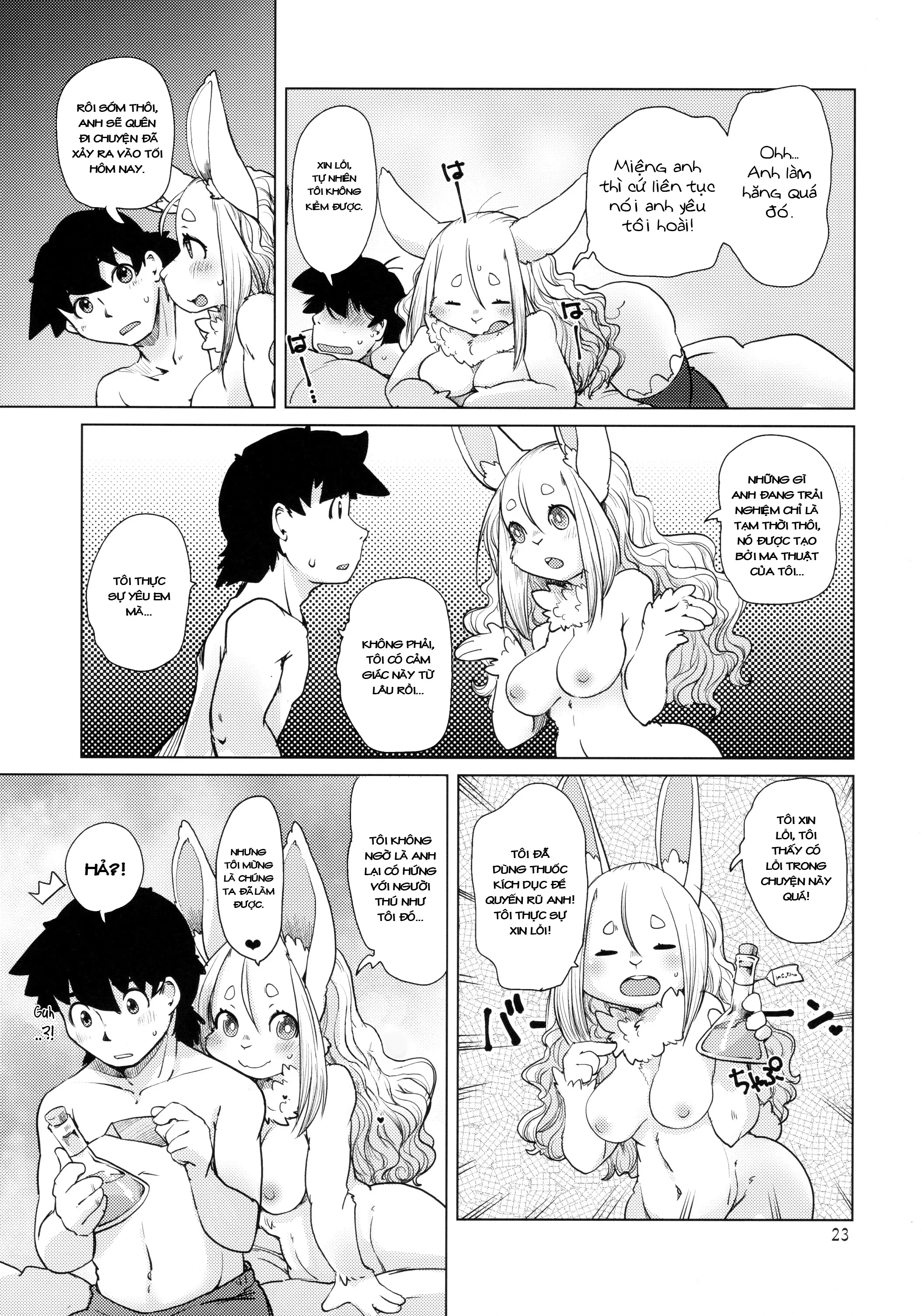 HentaiVN.net - Ảnh 24 - Ano Mori De Matteru - Chap 1