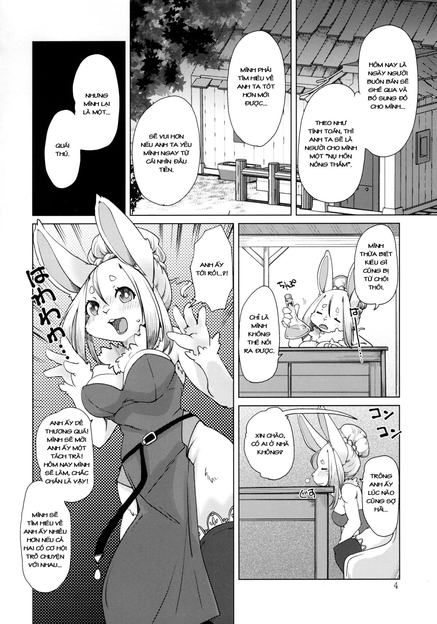 HentaiVN.net - Ảnh 5 - Ano Mori De Matteru - Chap 1