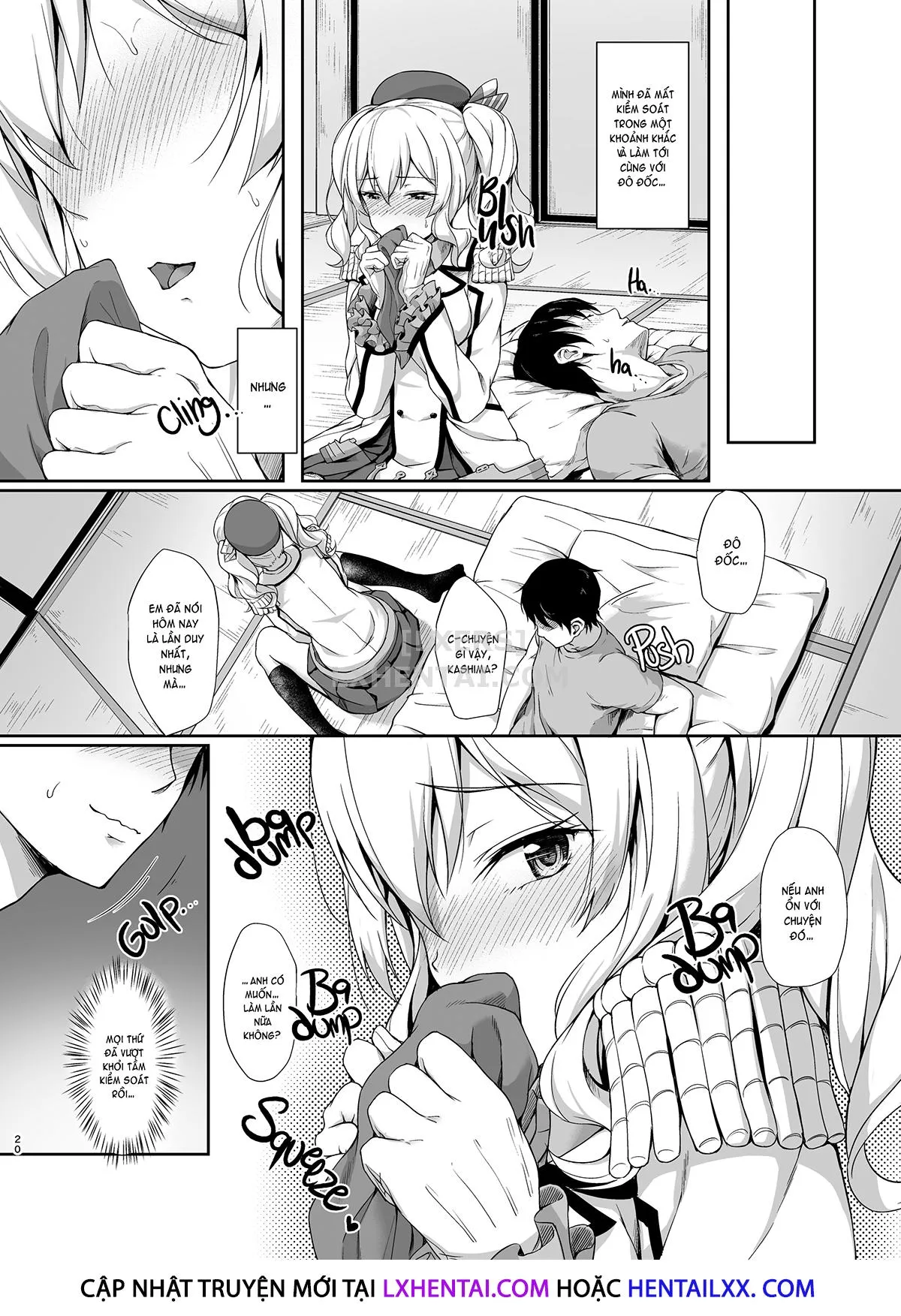 HentaiVN.net - Ảnh 20 - Amaama Kashima [Sweet Sweet Kashima] - Chap 1
